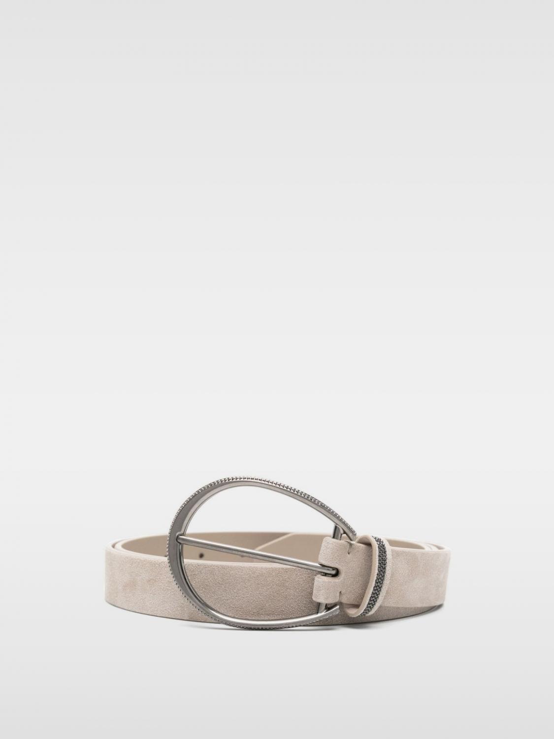 Brunello Cucinelli Belt BRUNELLO CUCINELLI Woman color Walnut