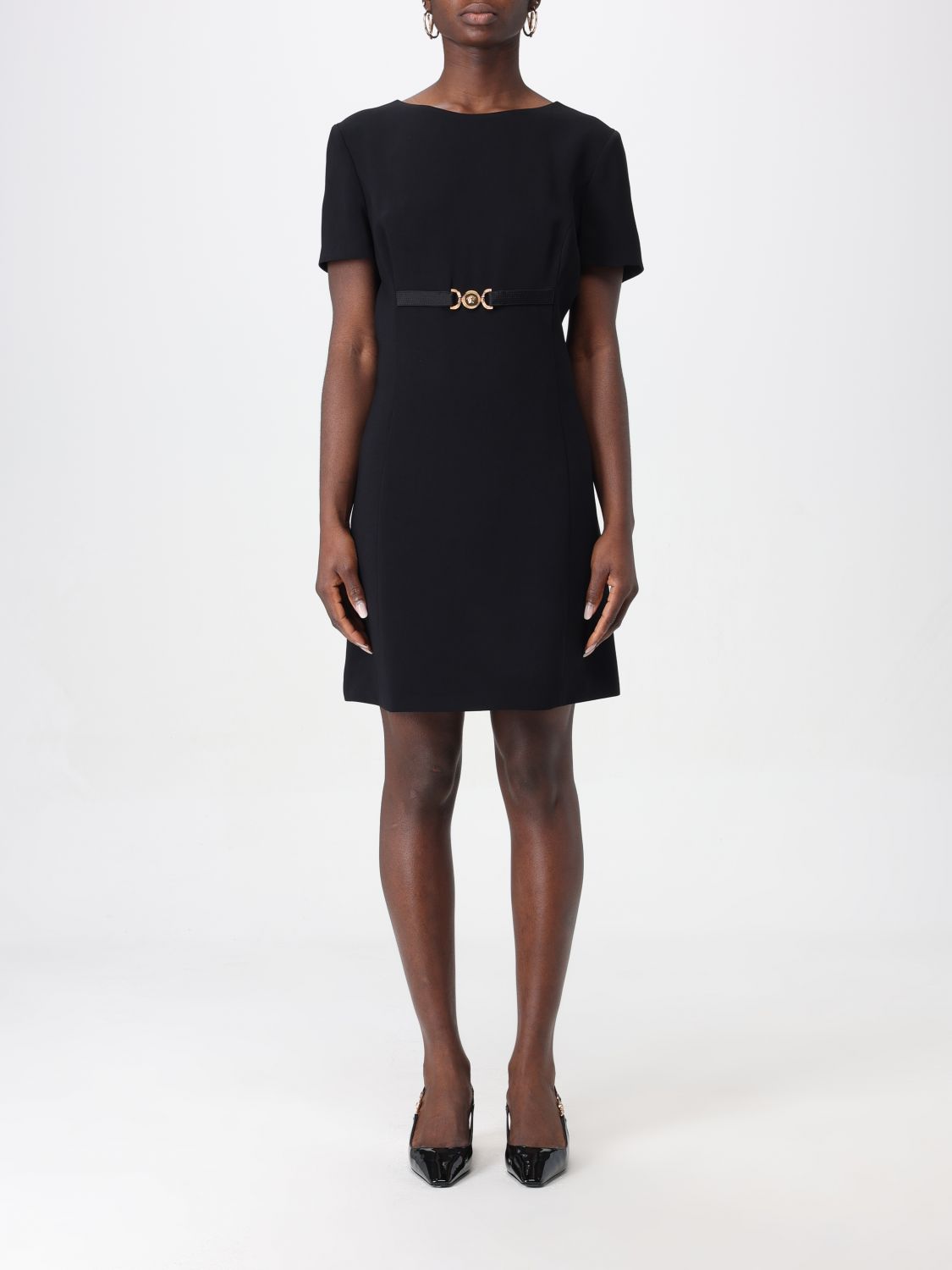 Versace Dress VERSACE Woman colour Black