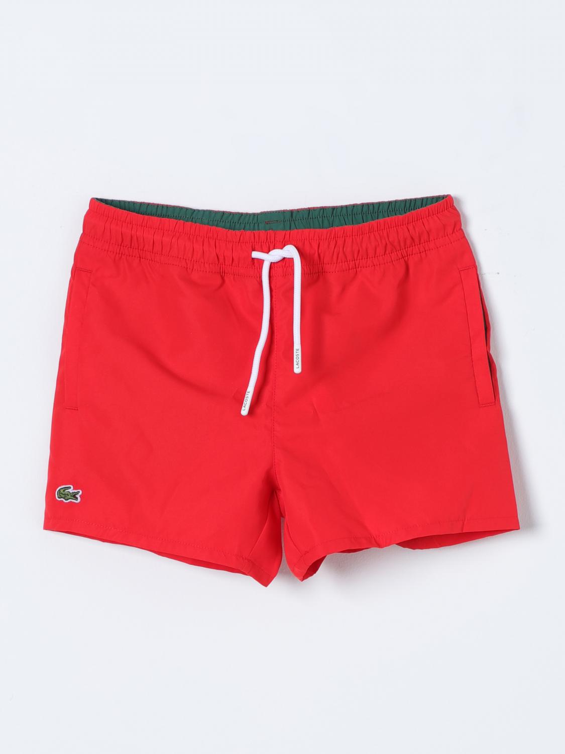 Lacoste Swimsuit LACOSTE Kids color Red