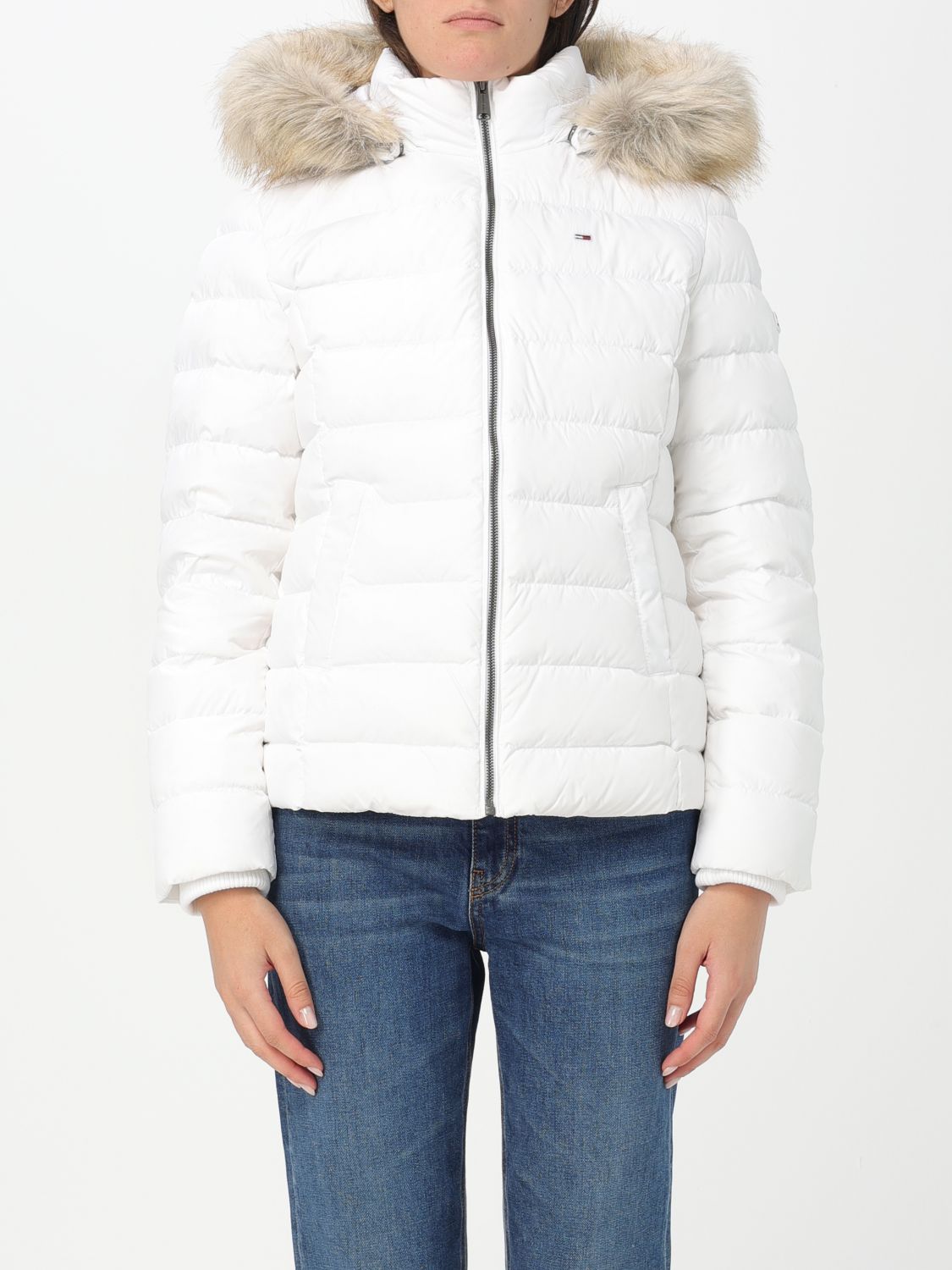 Tommy Jeans Jacket TOMMY JEANS Woman colour White