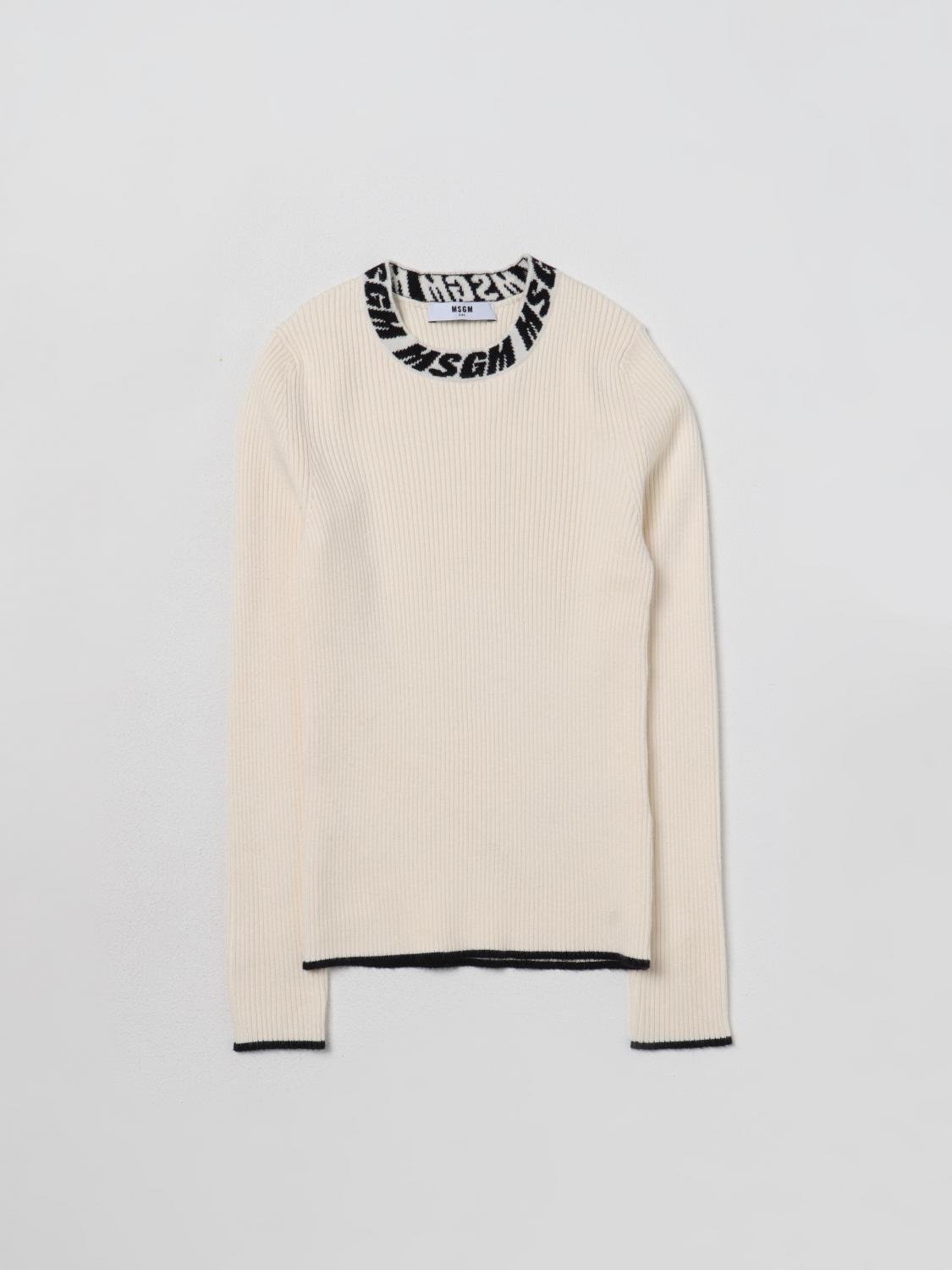 Msgm Kids Jumper MSGM KIDS Kids colour Cream