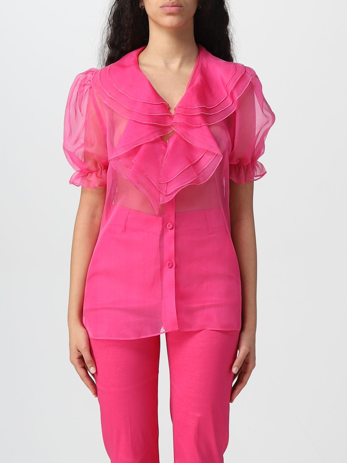 H Couture Top H COUTURE Woman colour Fuchsia