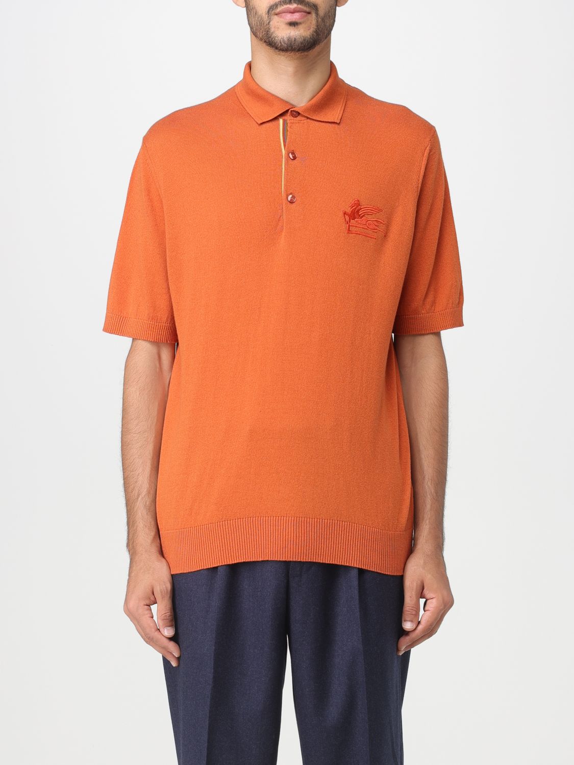 Etro Polo Shirt ETRO Men colour Red