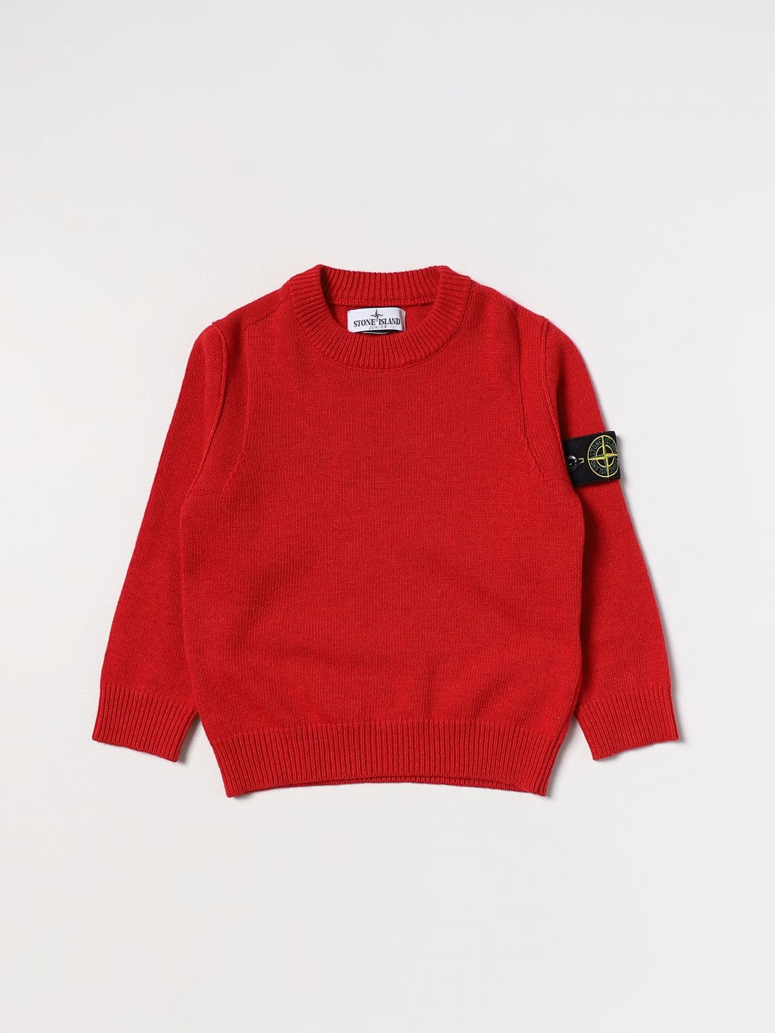 Stone Island Junior Jumper STONE ISLAND JUNIOR Kids colour Red