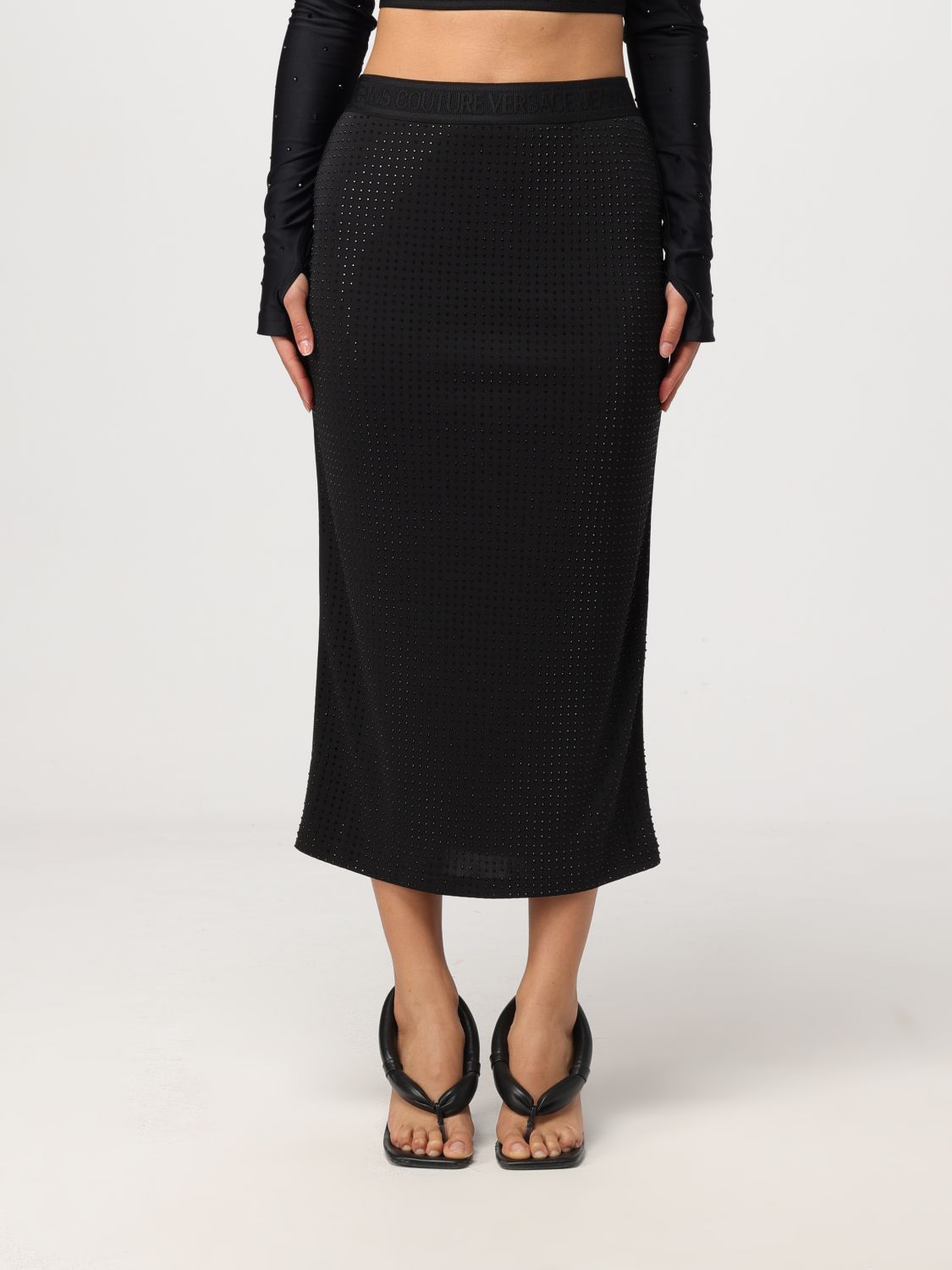 Versace Jeans Couture Skirt VERSACE JEANS COUTURE Woman colour Black