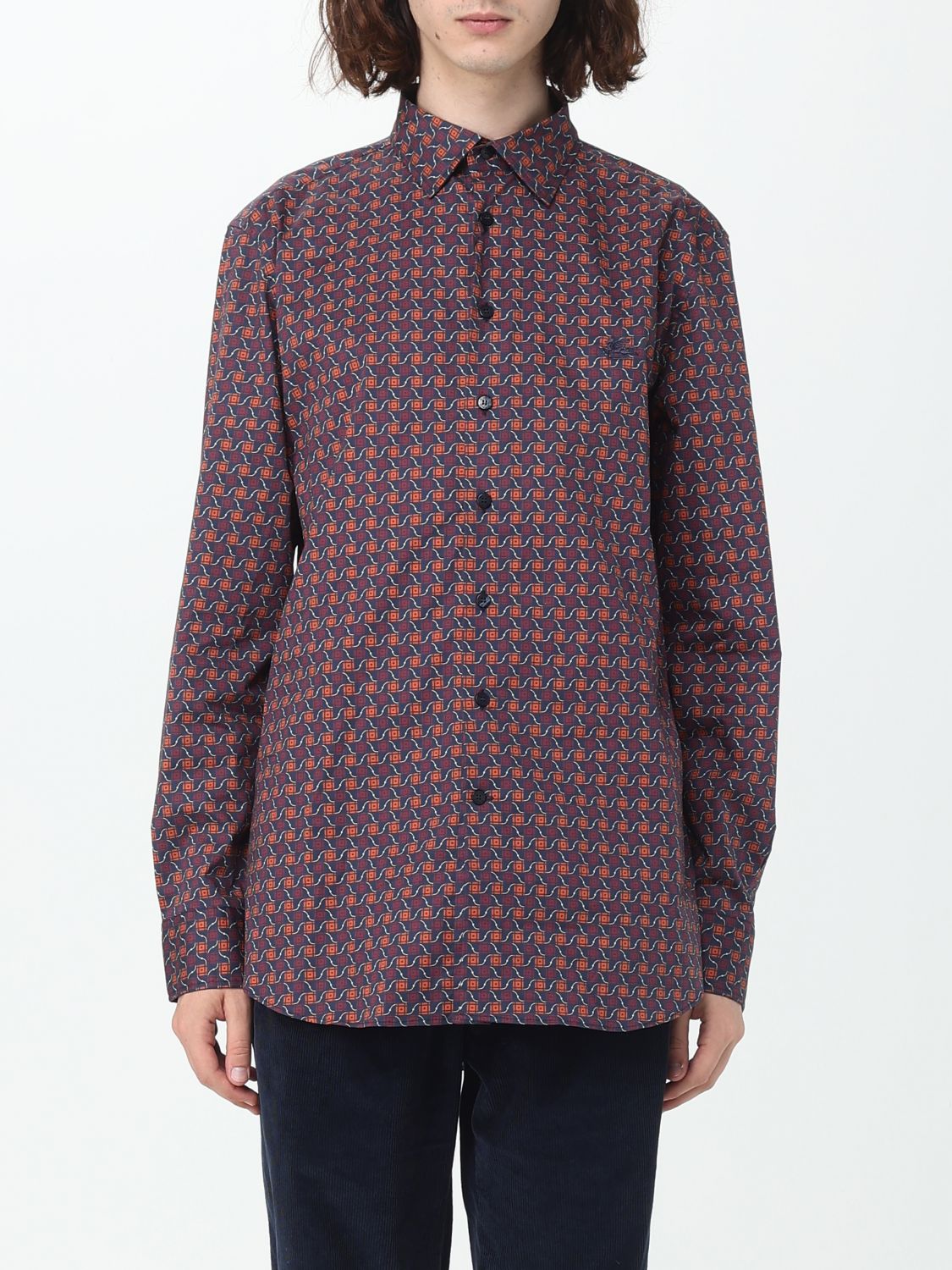 Etro Shirt ETRO Men colour Blue