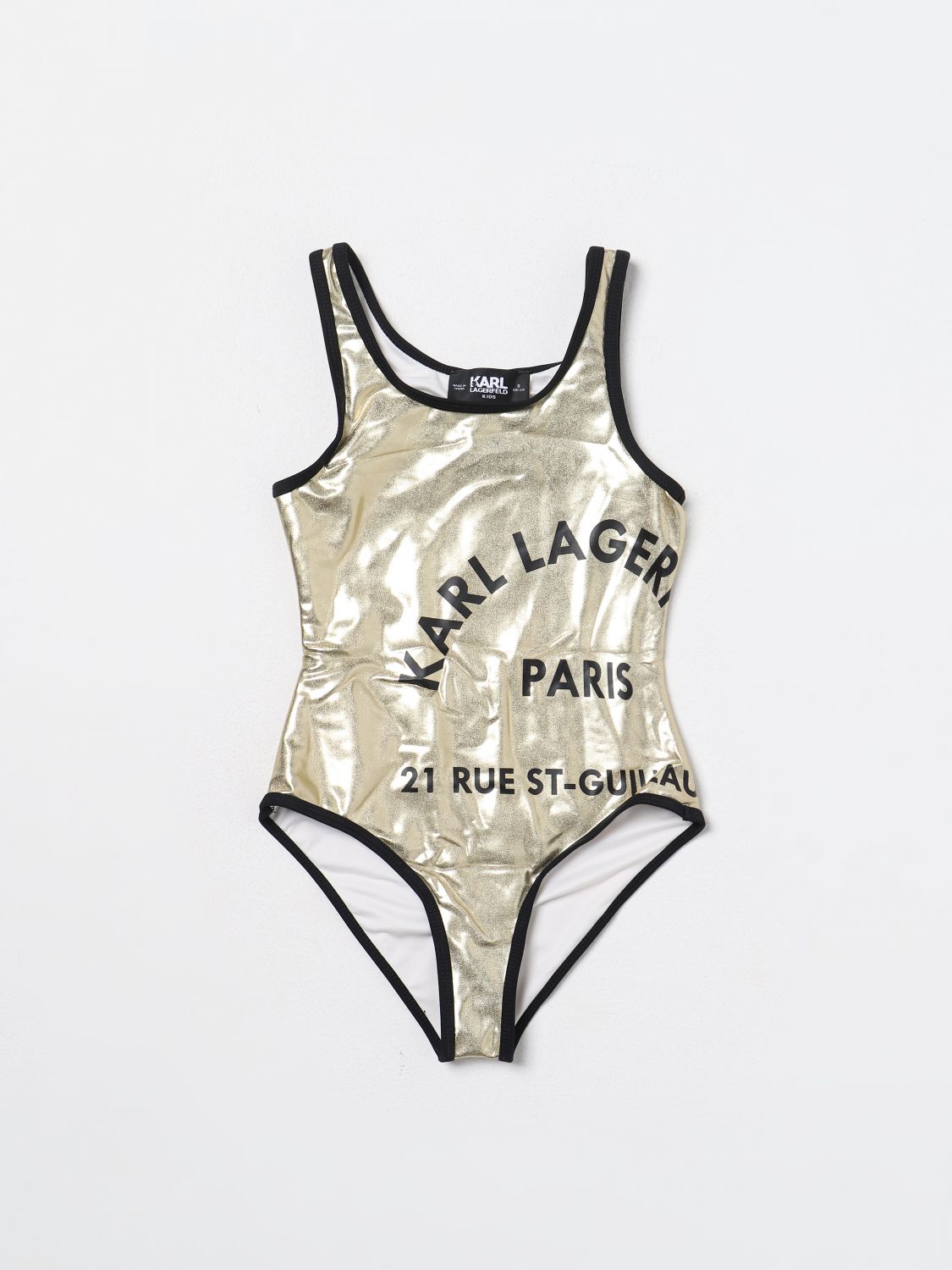 Karl Lagerfeld Kids Swimsuit KARL LAGERFELD KIDS Kids colour Brown
