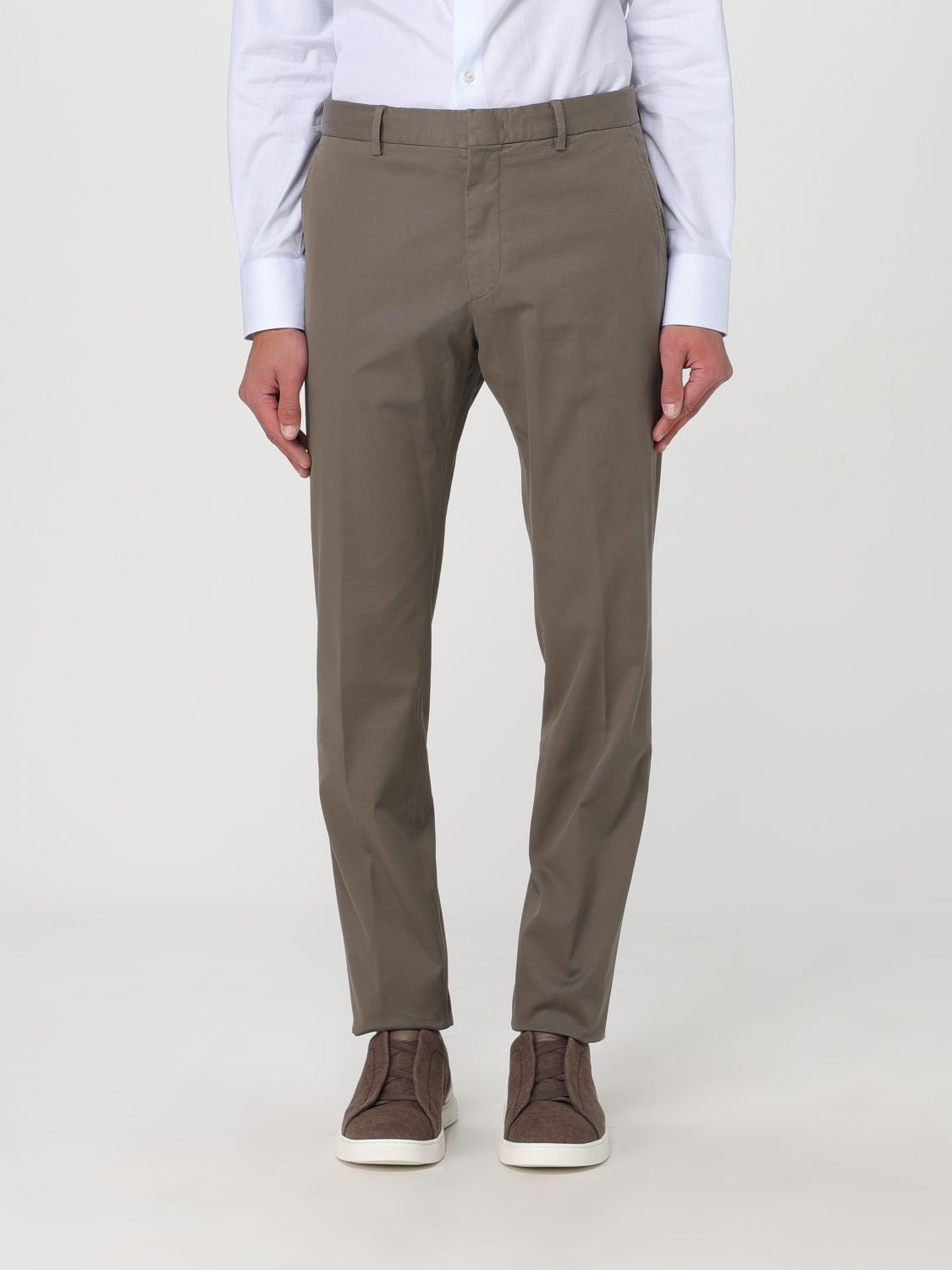 zegna Trousers ZEGNA Men colour Grey