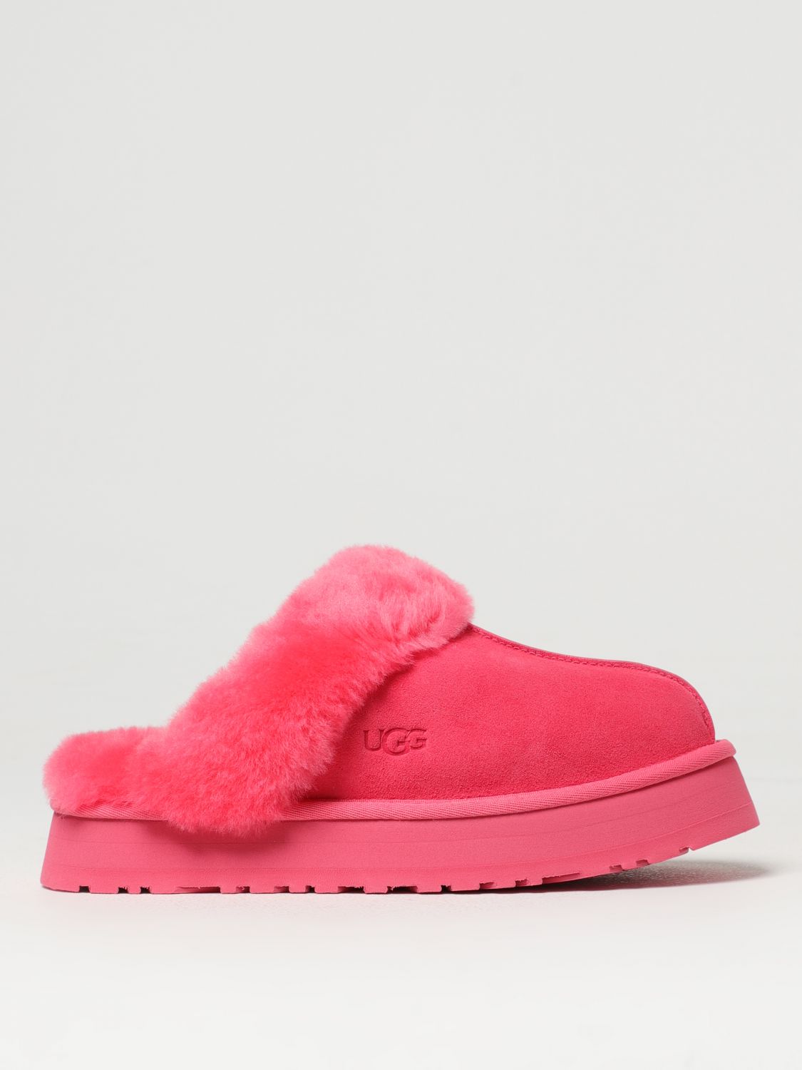 Ugg Flat Shoes UGG Woman colour Fuchsia