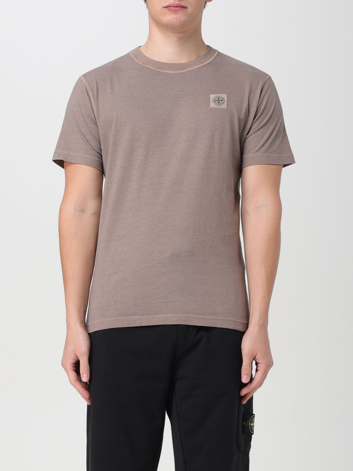 Stone Island T-Shirt STONE ISLAND Men colour Grey