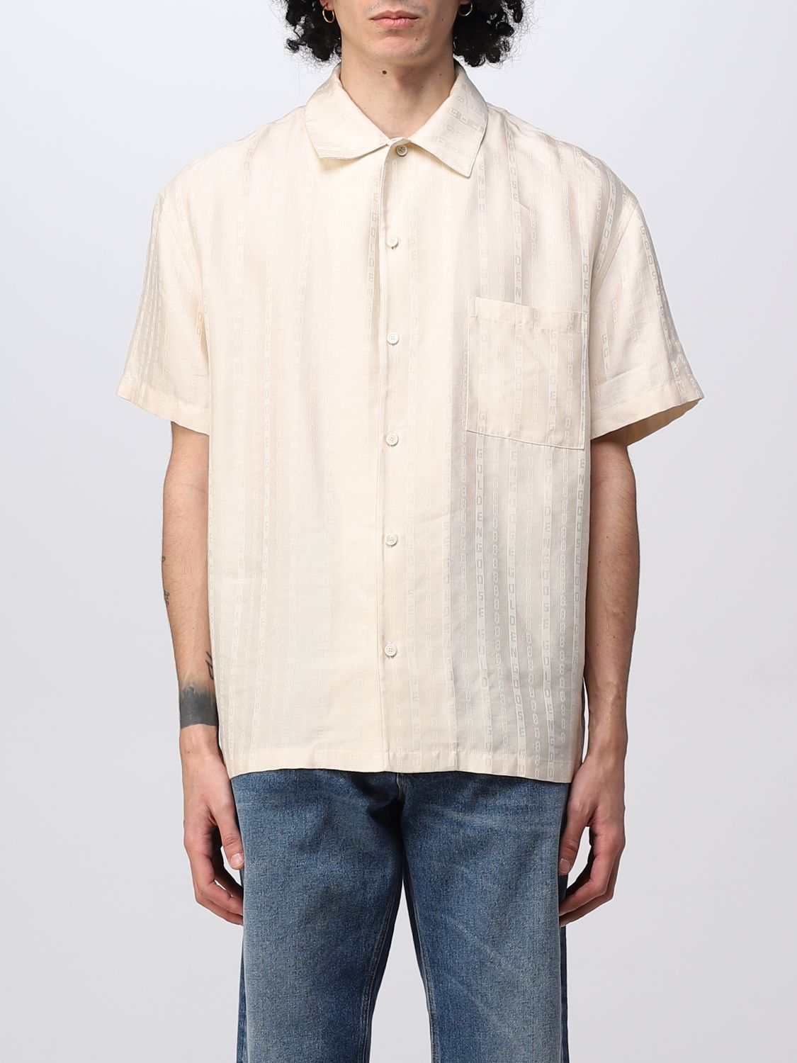 Golden Goose Shirt GOLDEN GOOSE Men colour Yellow Cream