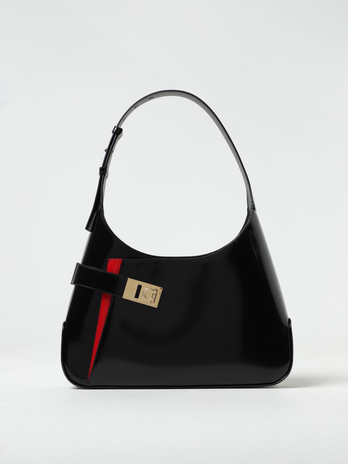 Ferragamo Shoulder Bag FERRAGAMO Woman colour Black