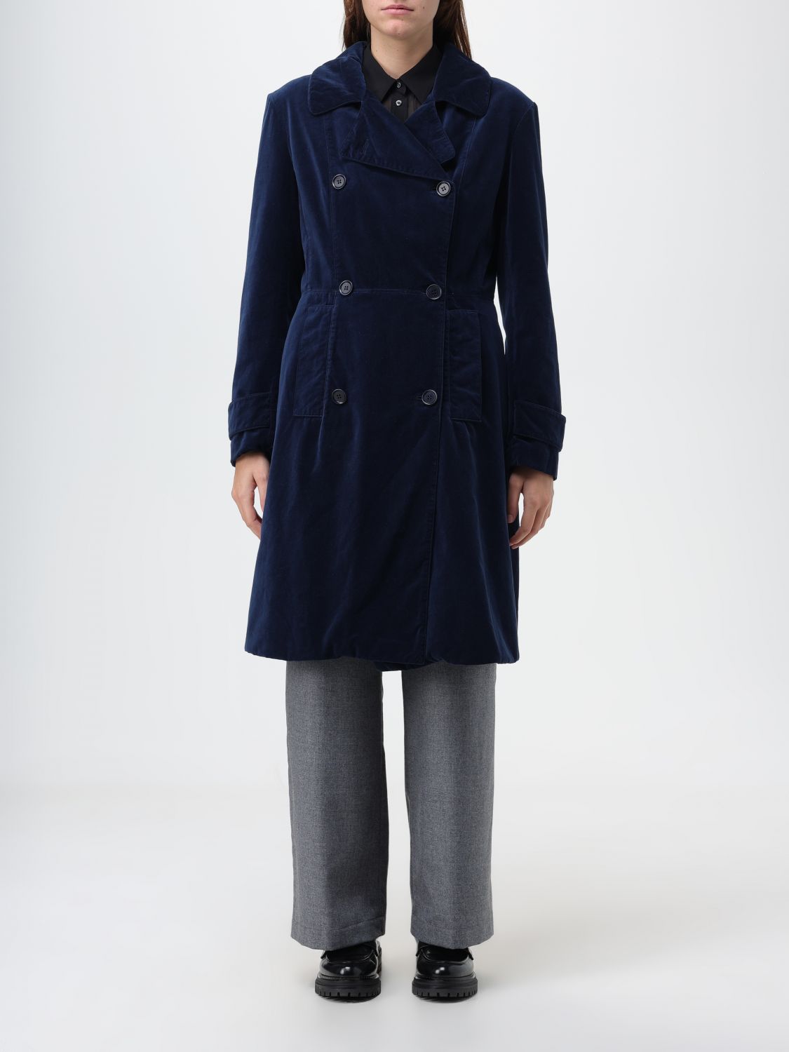 Aspesi Coat ASPESI Woman colour Blue