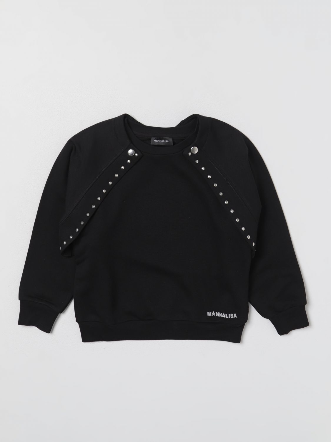 Monnalisa Sweater MONNALISA Kids color Black