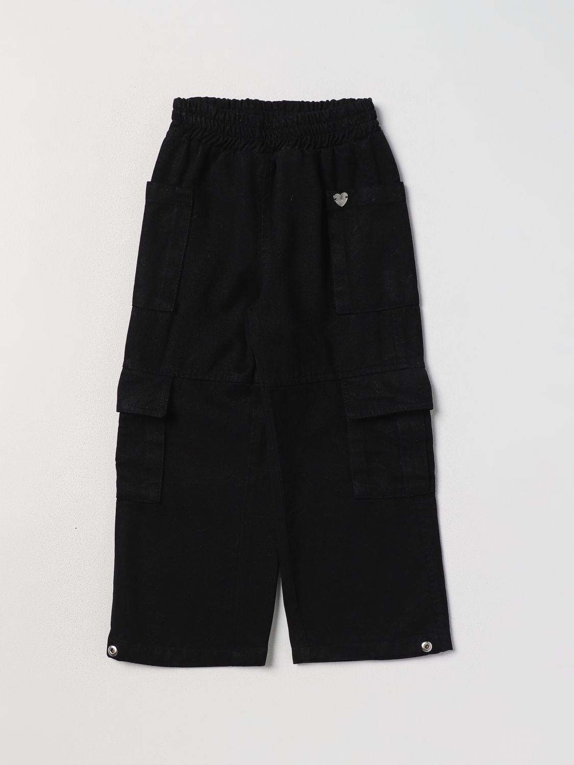 Monnalisa Trousers MONNALISA Kids colour Black