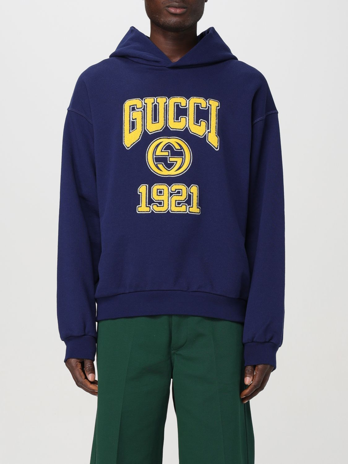 Gucci Sweatshirt GUCCI Men color Blue