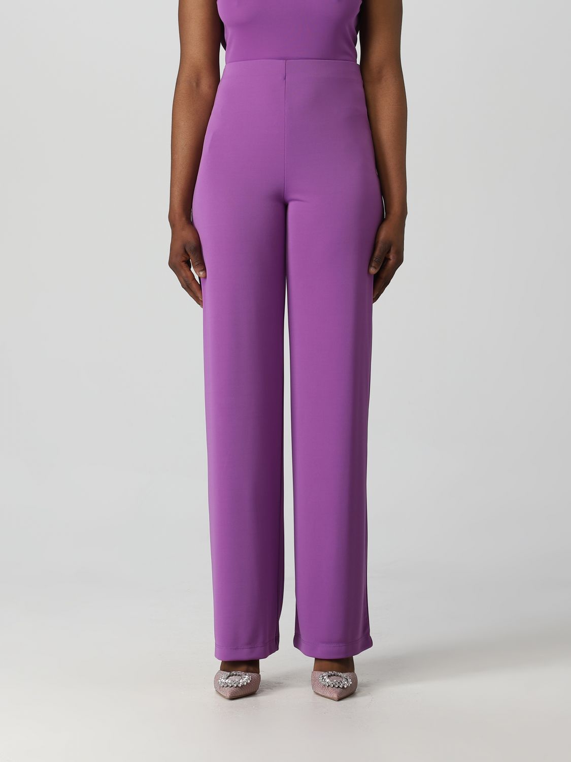 Hanita Trousers HANITA Woman colour Violet