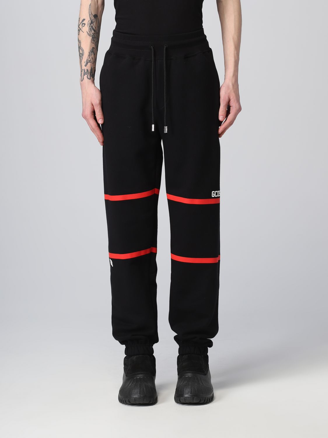 GCDS Trousers GCDS Men colour Black