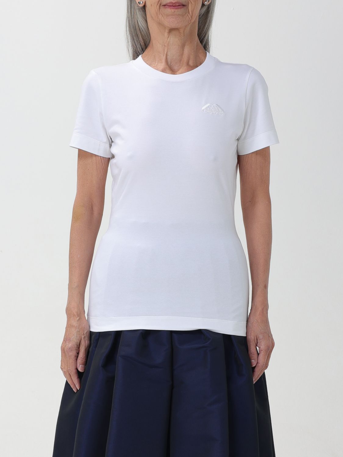 Alexander McQueen T-Shirt ALEXANDER MCQUEEN Woman colour White