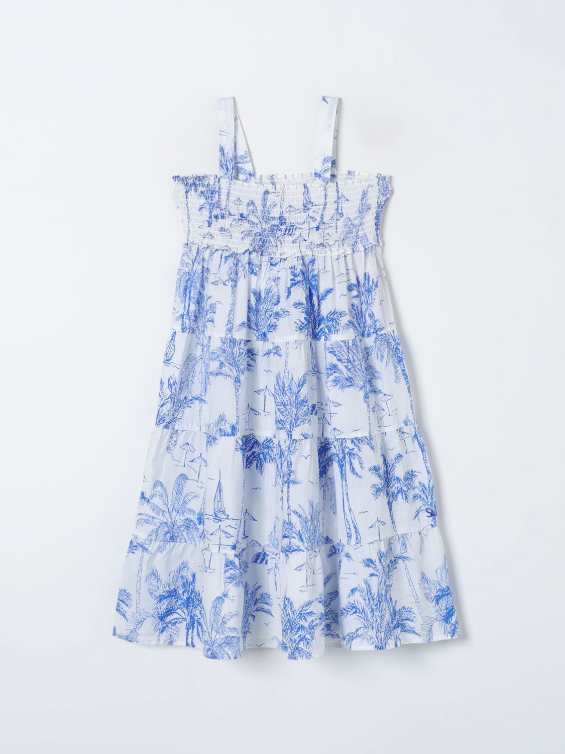 Mc2 Saint Barth Dress MC2 SAINT BARTH Kids color Gnawed Blue