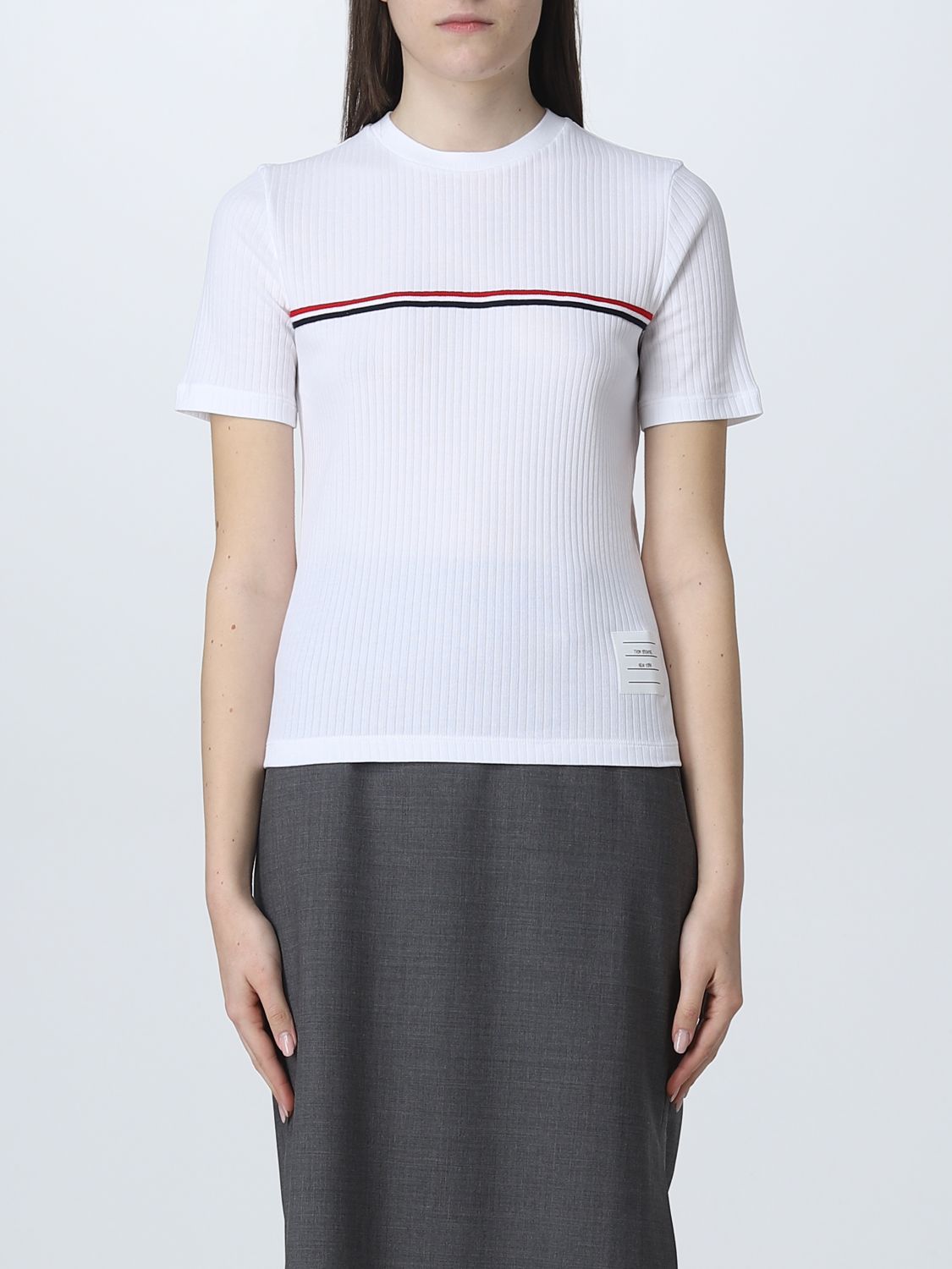 Thom Browne T-Shirt THOM BROWNE Woman colour White