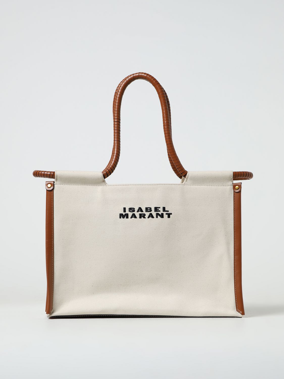 Isabel Marant Tote Bags ISABEL MARANT Woman colour Ecru