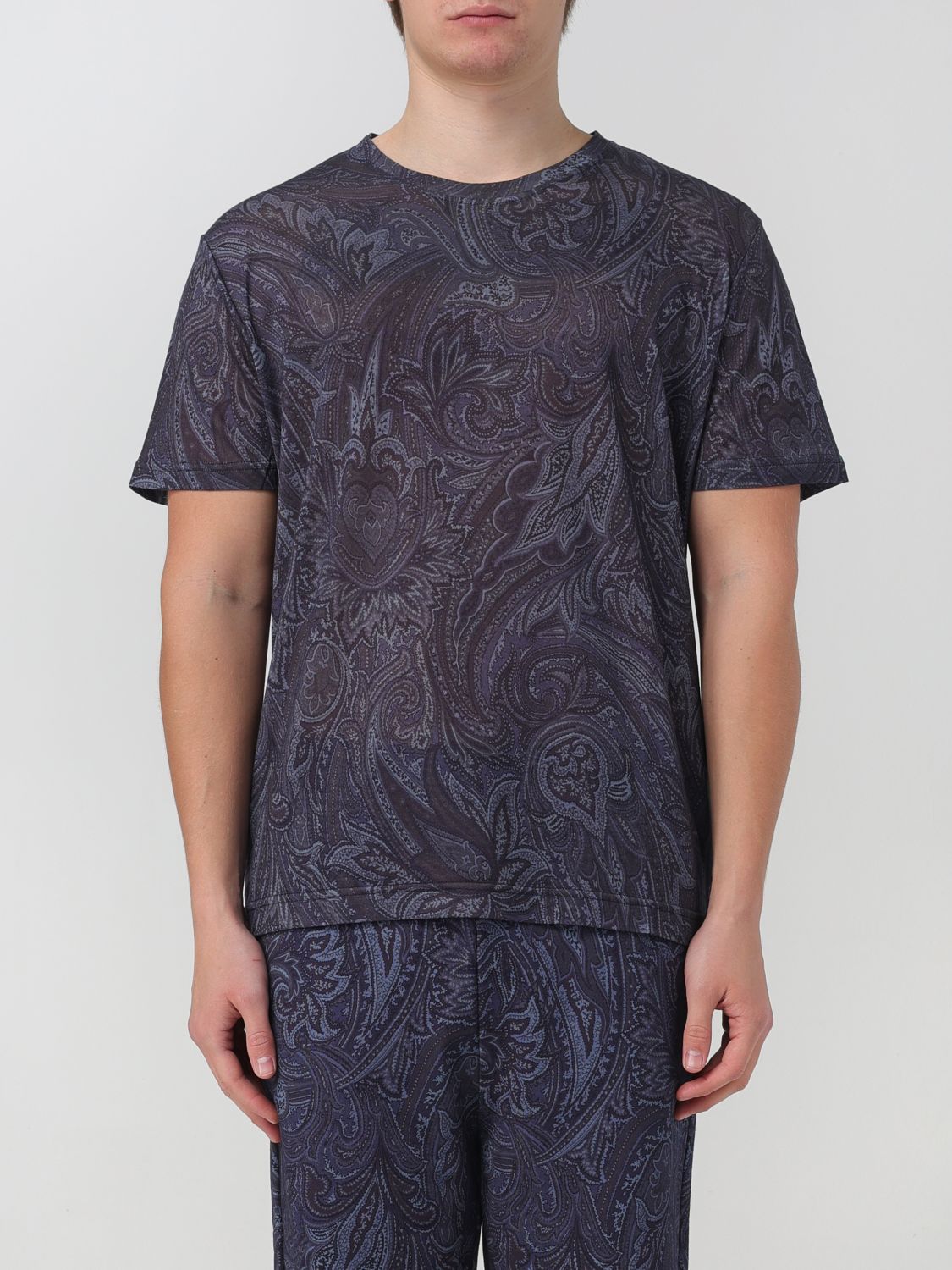 Etro T-Shirt ETRO Men colour Blue