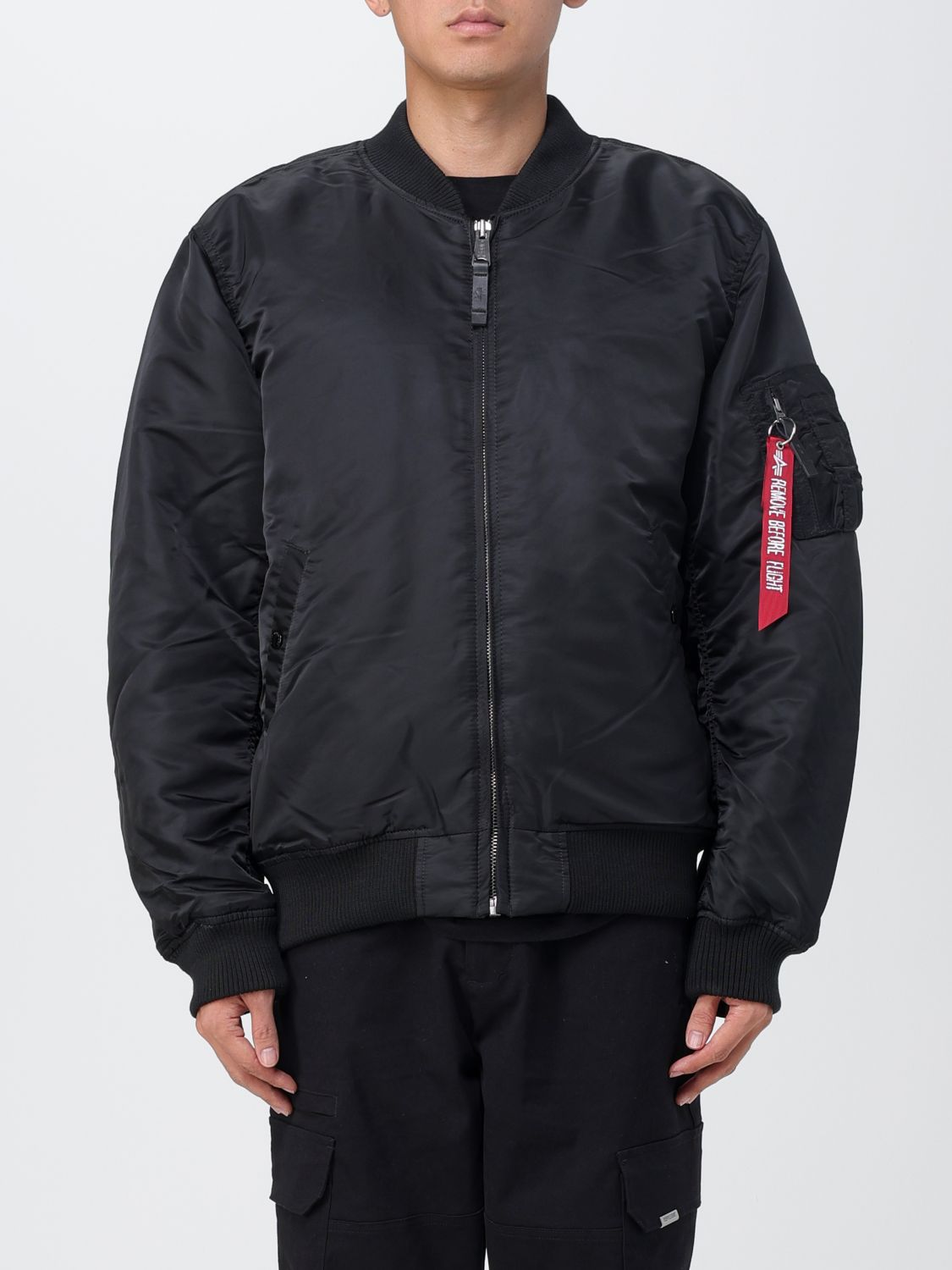 Alpha Industries Jacket ALPHA INDUSTRIES Men colour Black