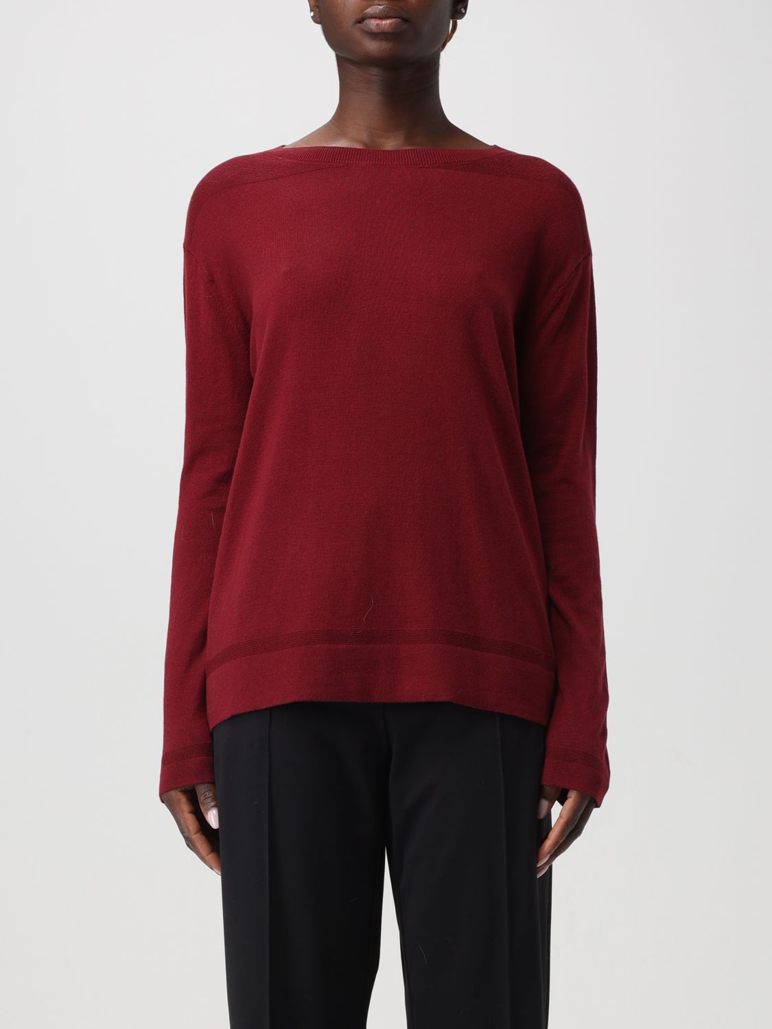 Max Mara Leisure Jumper MAX MARA LEISURE Woman colour Burgundy