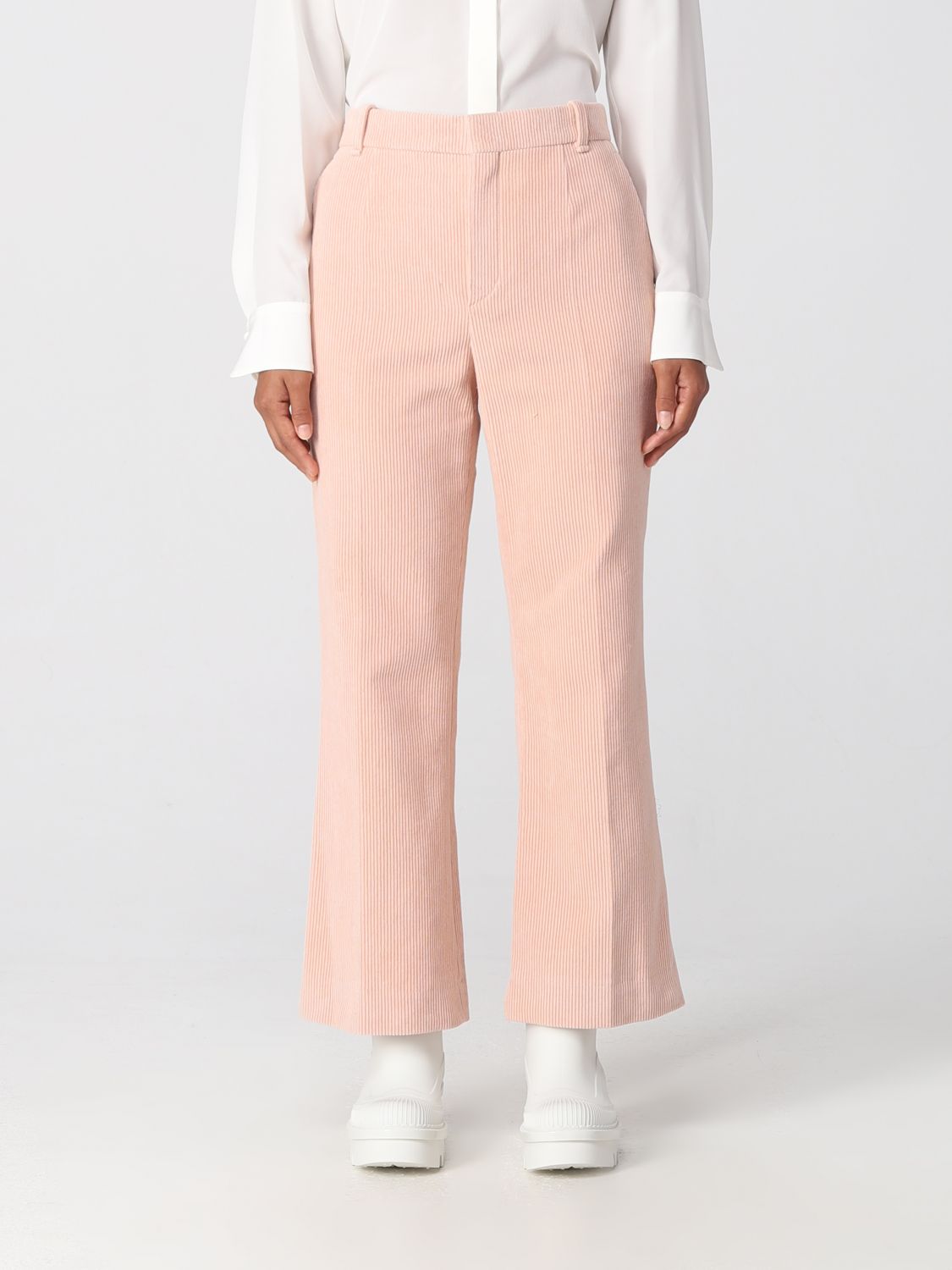 Chloé Trousers CHLOÉ Woman colour Pink