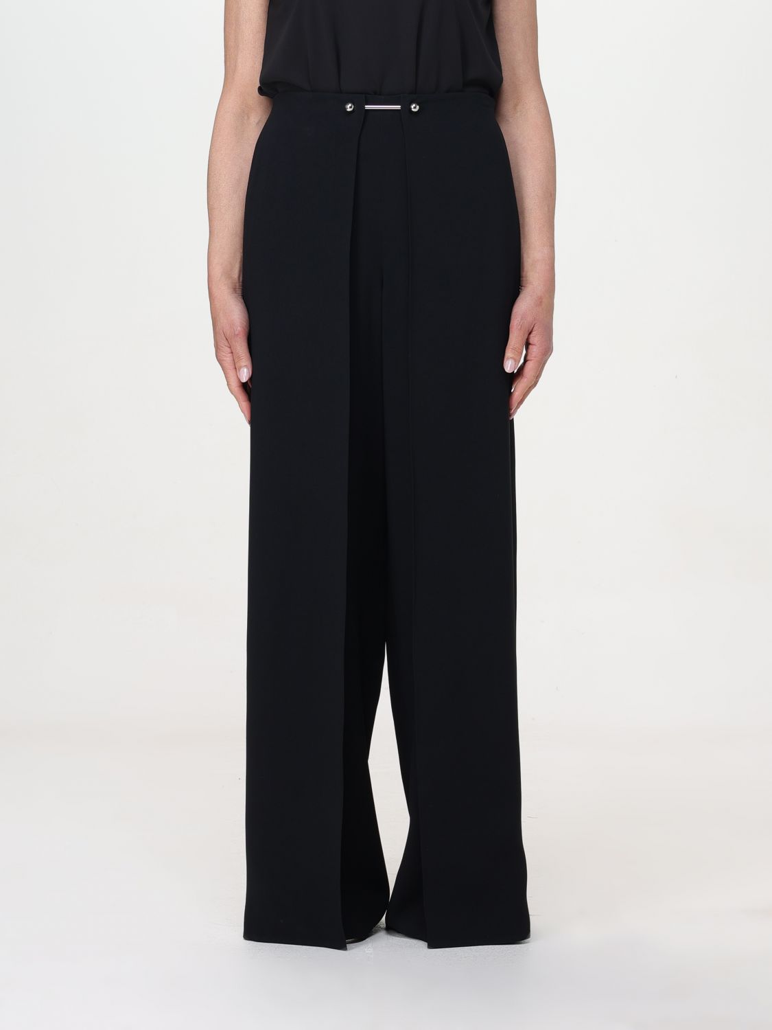 Emporio Armani Trousers EMPORIO ARMANI Woman colour Black