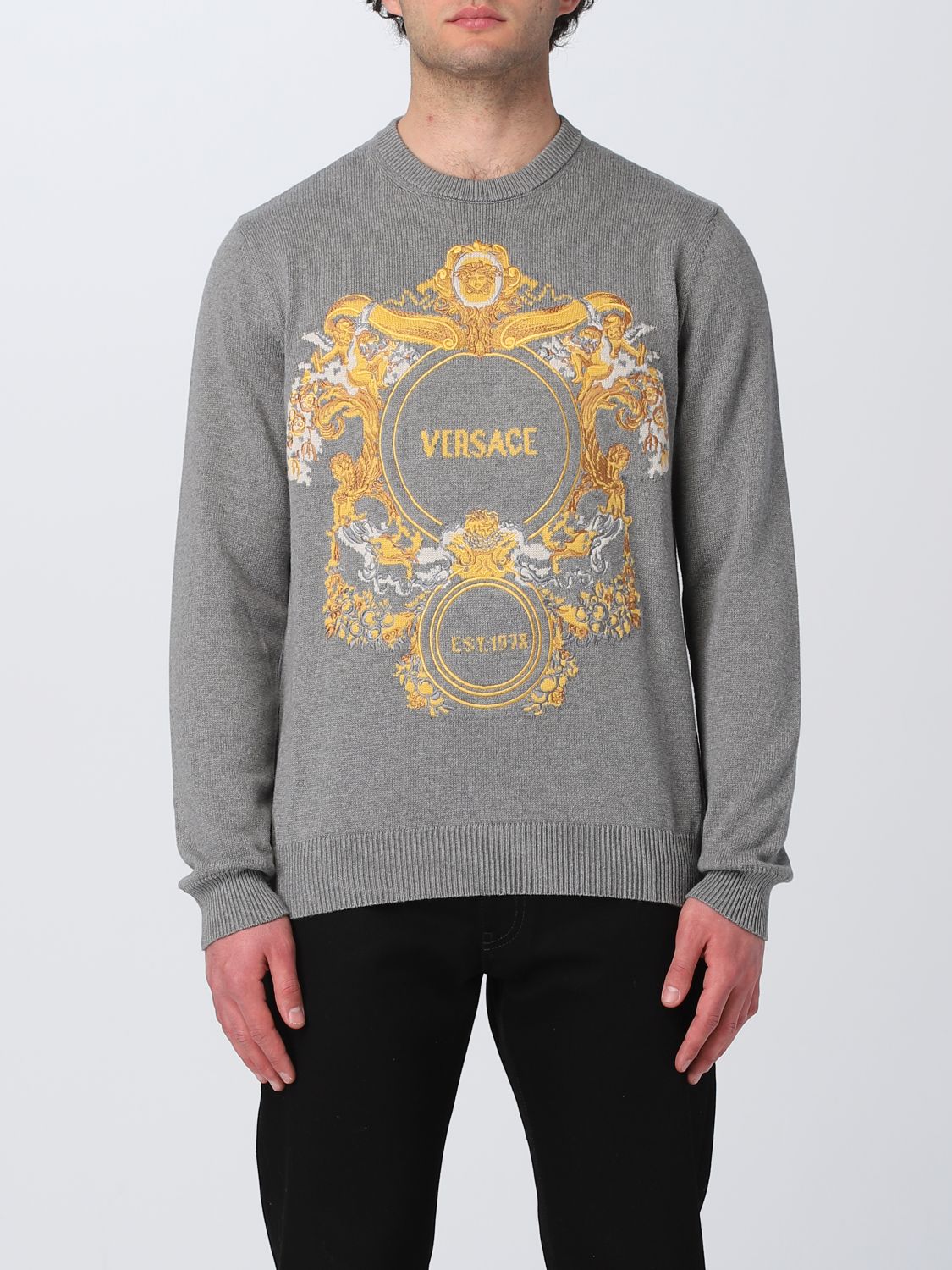 Versace Jumper VERSACE Men colour Grey