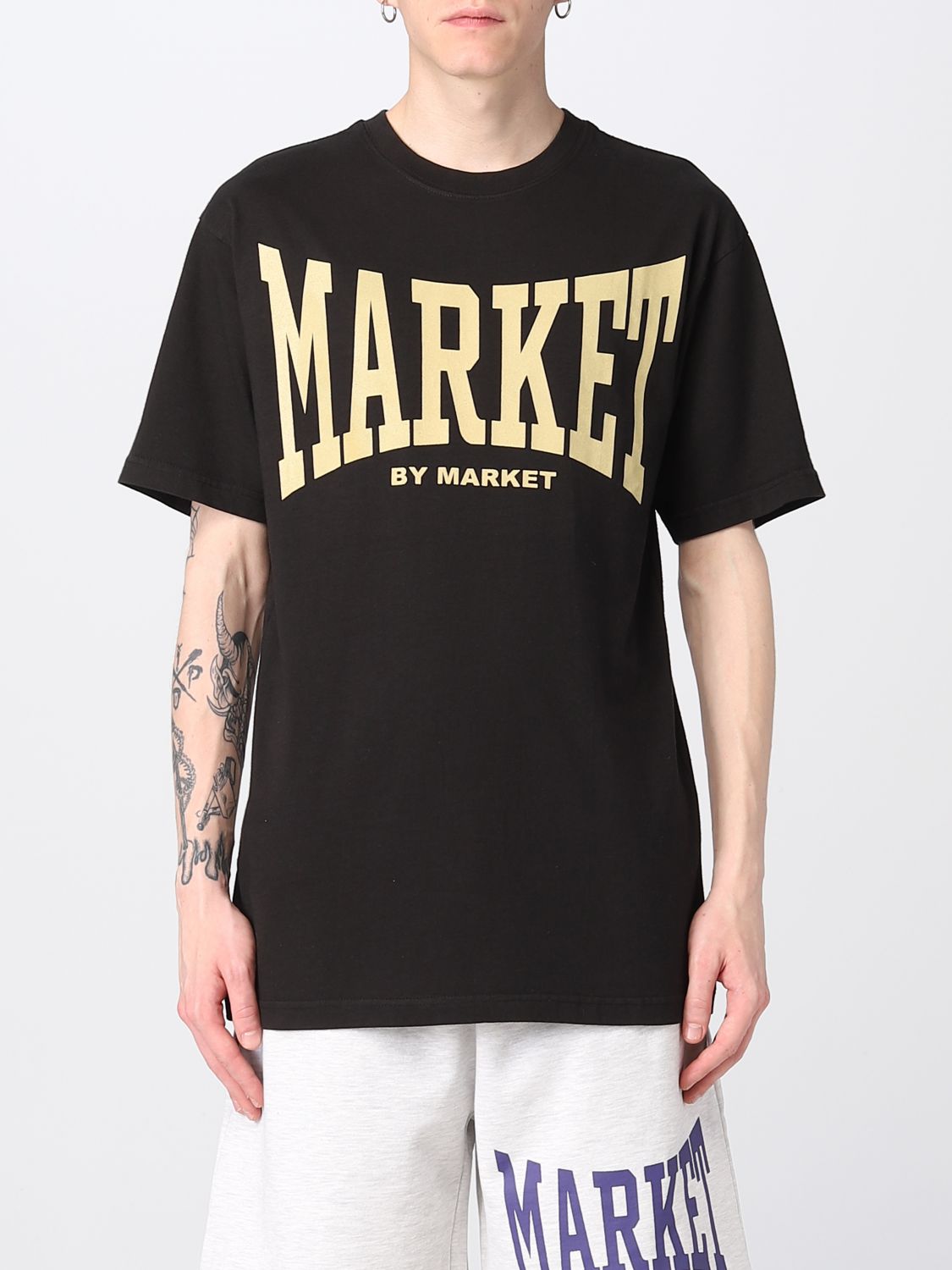 market T-Shirt MARKET Men colour Black
