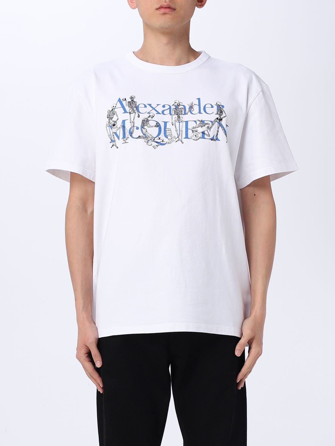 Alexander McQueen T-Shirt ALEXANDER MCQUEEN Men colour White