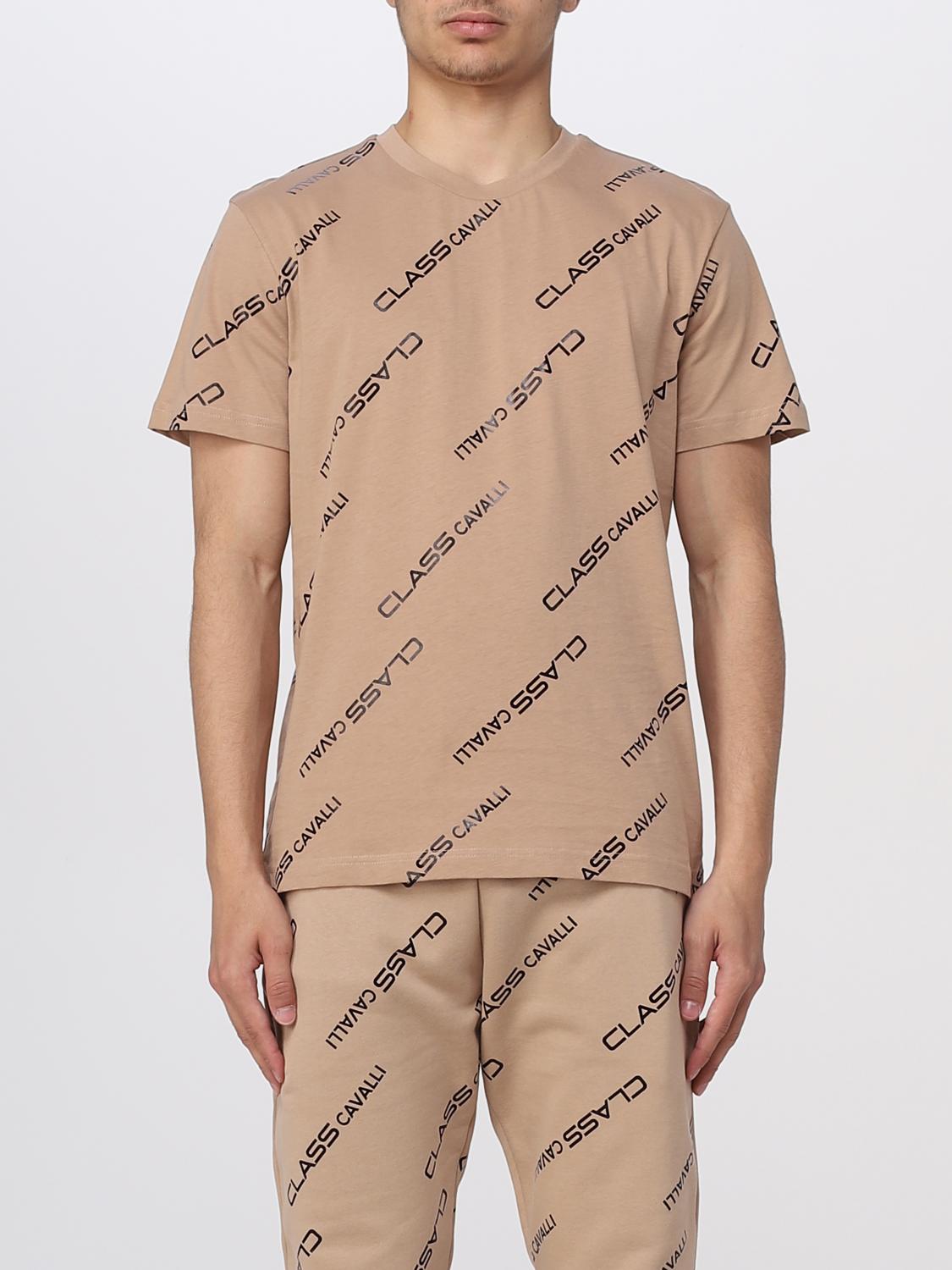 Class Roberto Cavalli T-Shirt CLASS ROBERTO CAVALLI Men colour Brown