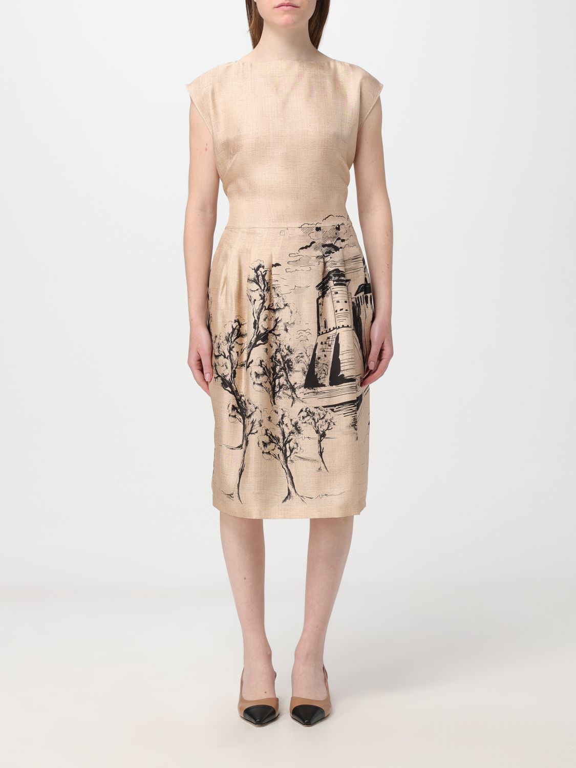 Alberta Ferretti Dress ALBERTA FERRETTI Woman color Beige