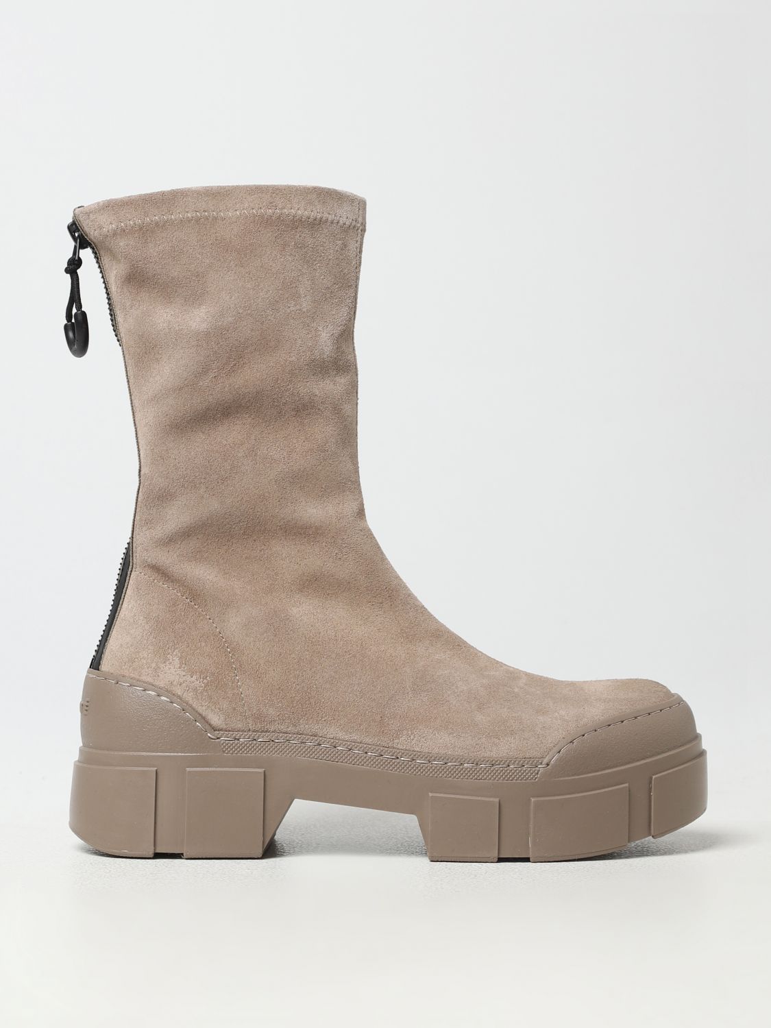 Vic Matié Flat Ankle Boots VIC MATIÉ Woman colour Beige