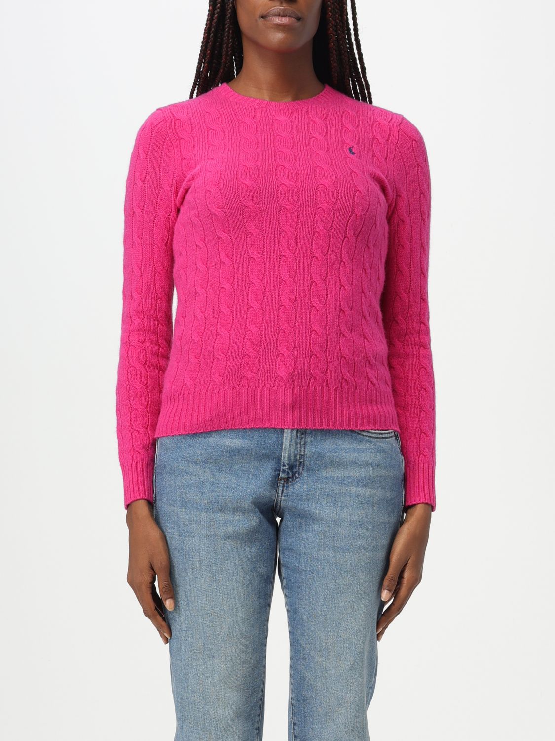 Polo Ralph Lauren Julianna Wool/Cashmere Cable Jumper