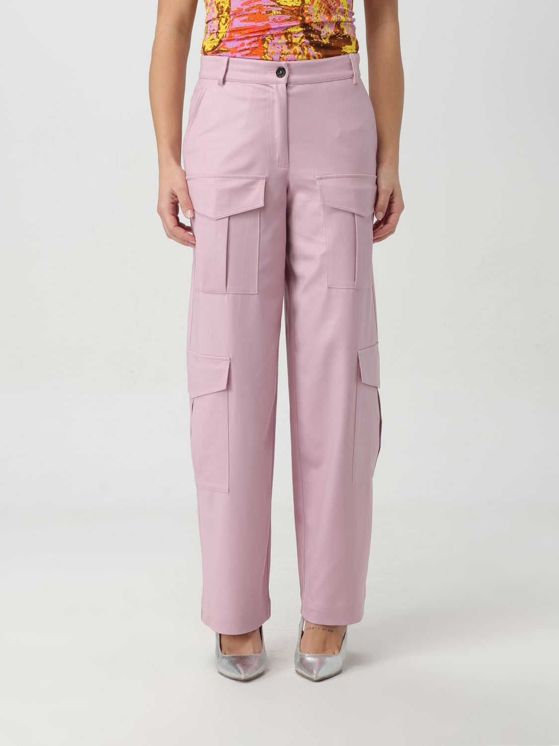 Pinko Trousers PINKO Woman colour Pink