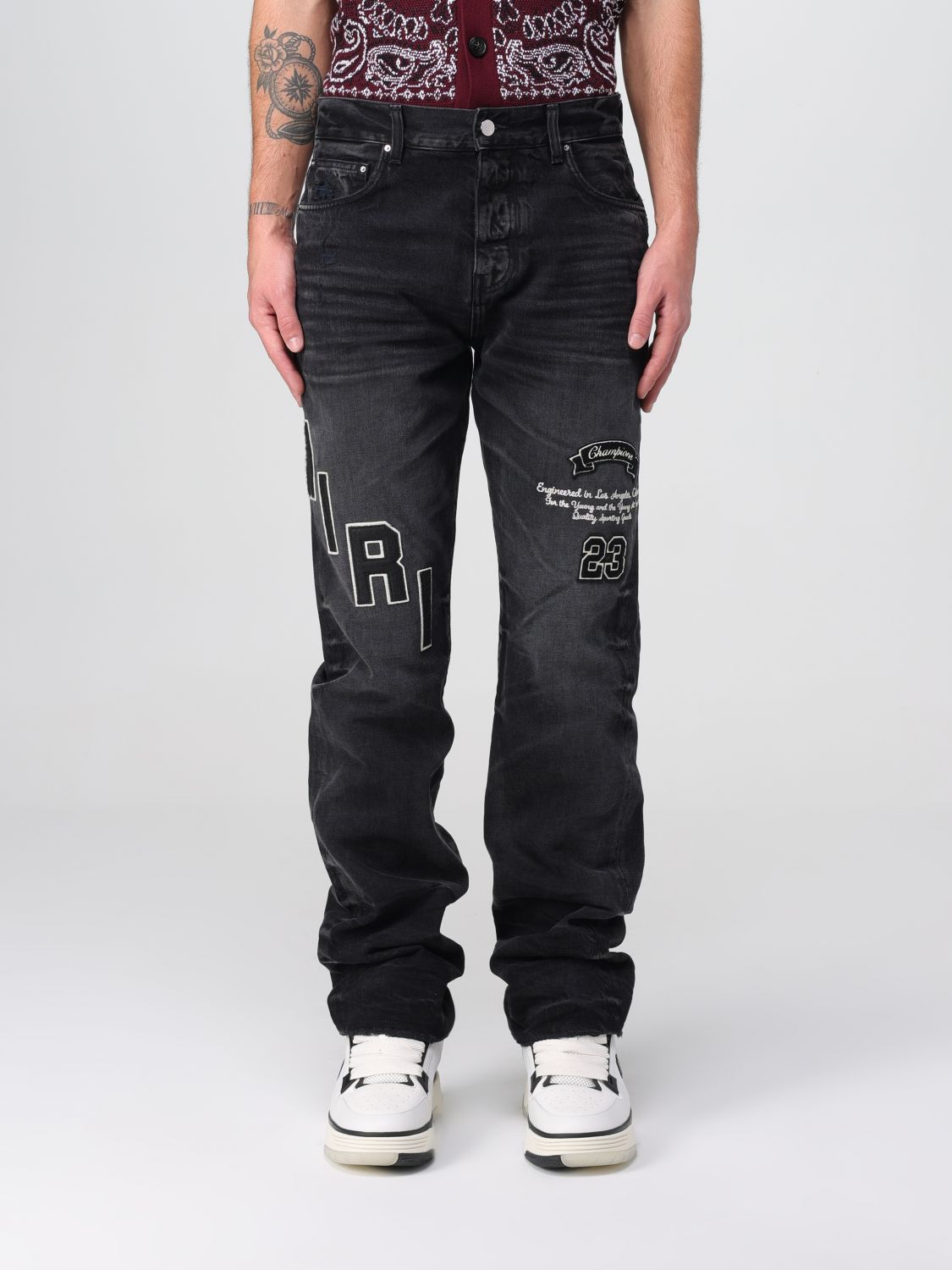 Amiri Jeans AMIRI Men colour Black