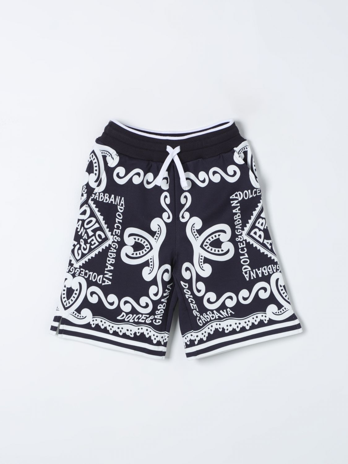 Dolce & Gabbana Shorts DOLCE & GABBANA Kids colour Marine