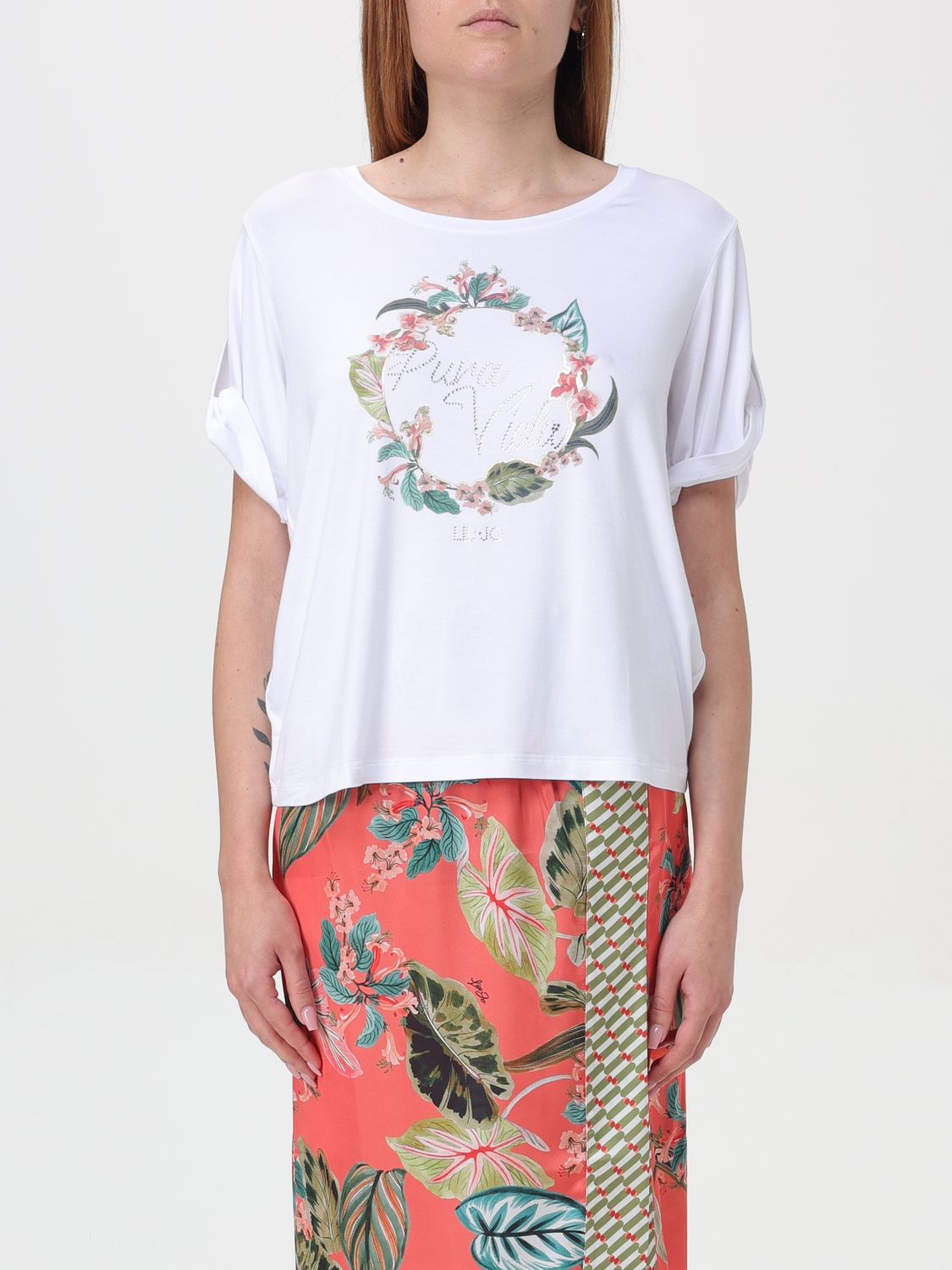 Liu Jo T-Shirt LIU JO Woman color White