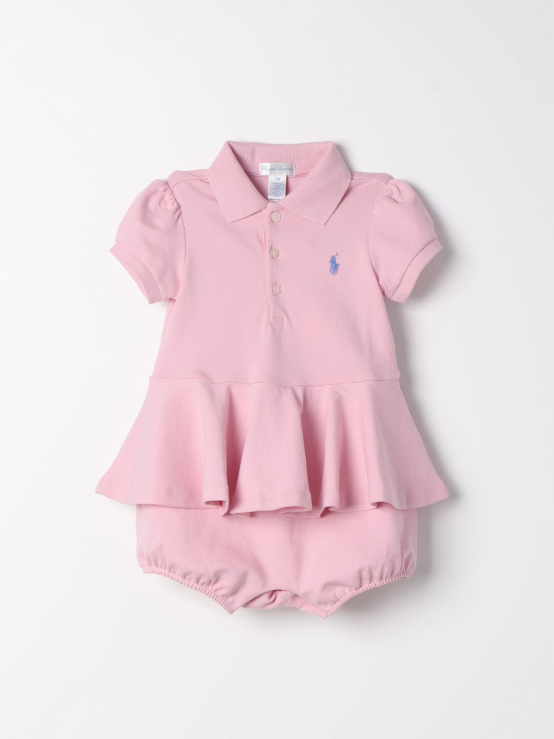 Polo Ralph Lauren Romper POLO RALPH LAUREN Kids colour Pink