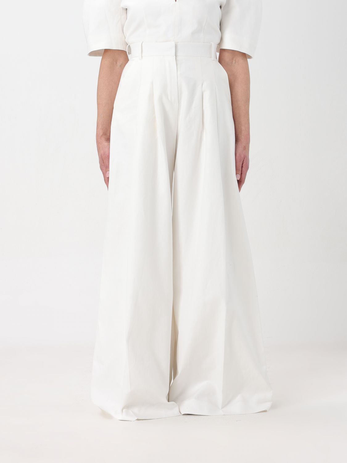 Nina Ricci Trousers NINA RICCI Woman colour White