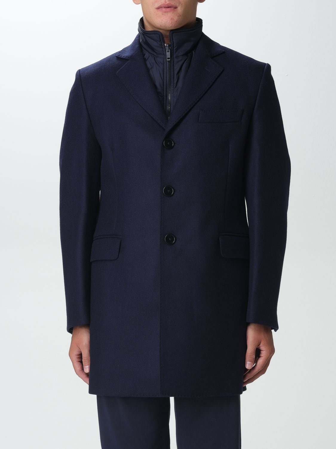 Fay Coat FAY Men colour Navy