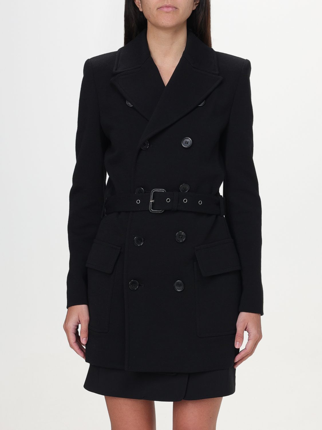 Saint Laurent Jacket SAINT LAURENT Woman colour Black