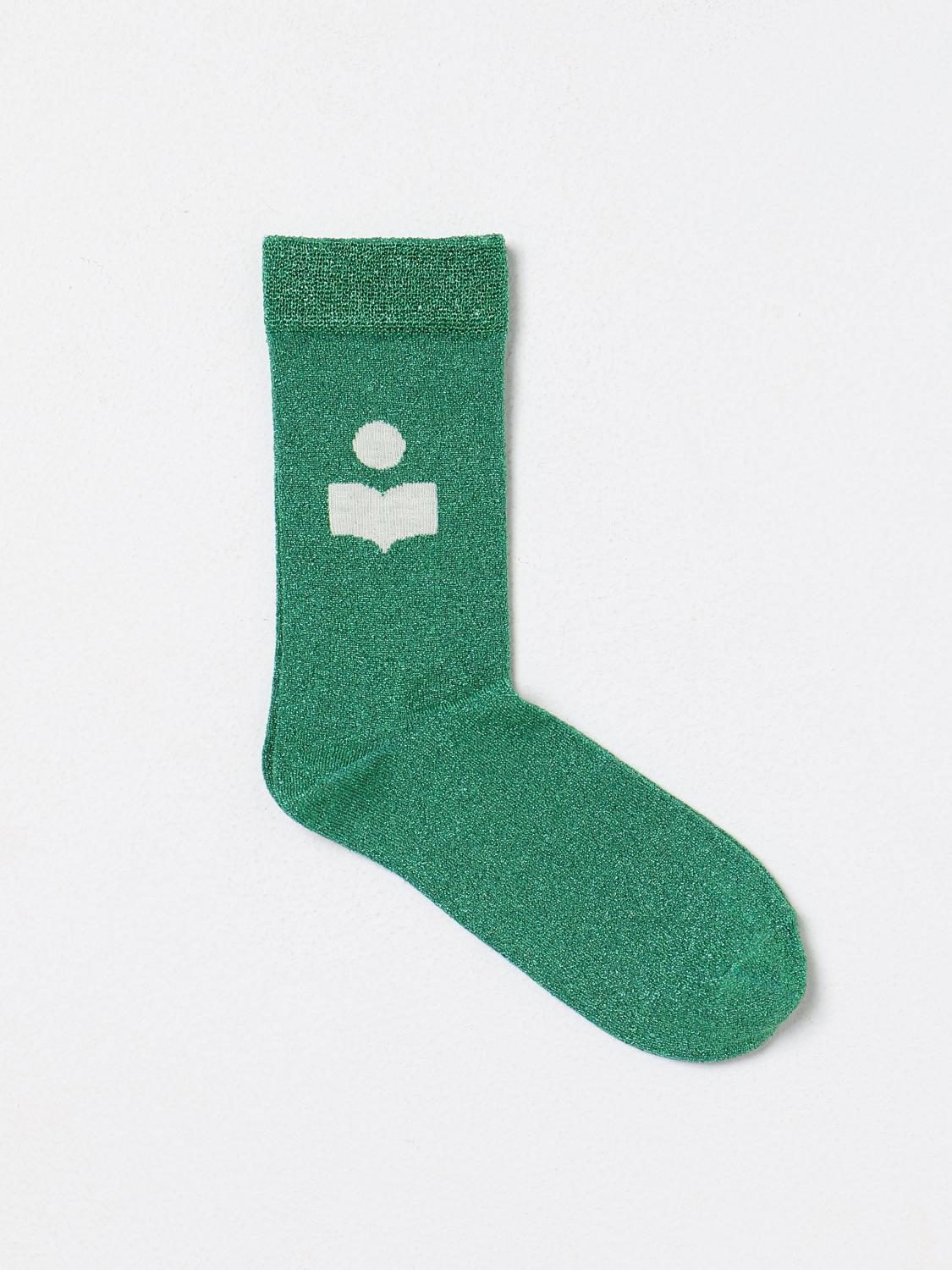 Isabel Marant Socks ISABEL MARANT Woman colour Emerald