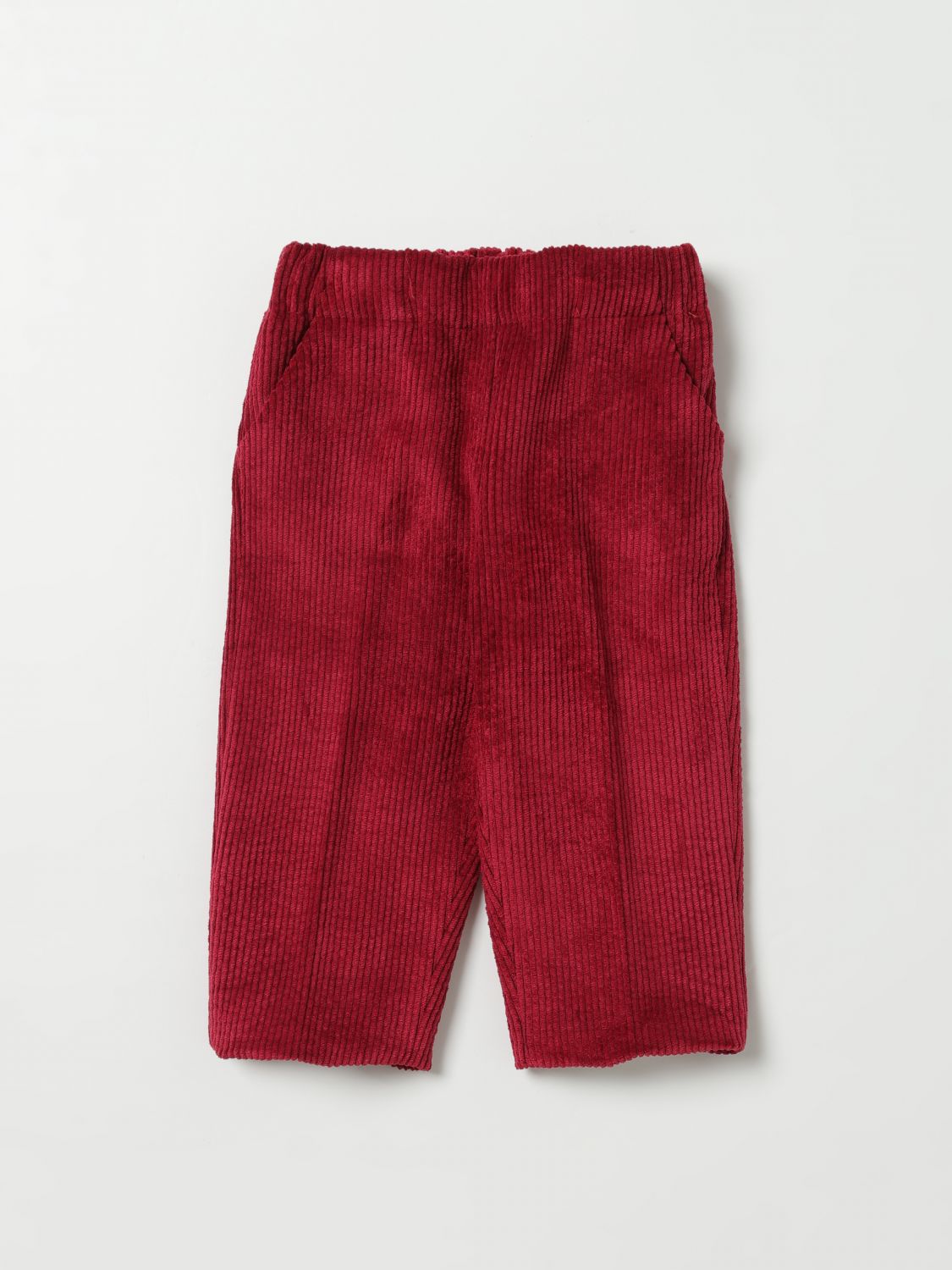 La Stupenderia Trousers LA STUPENDERIA Kids colour Red