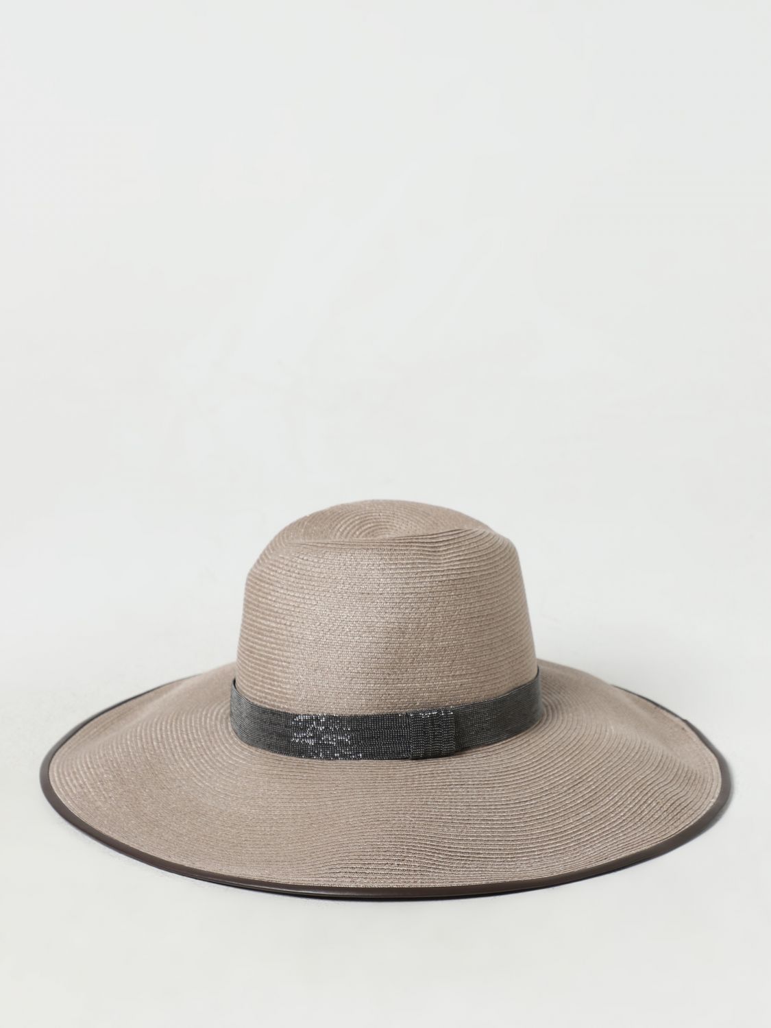 Brunello Cucinelli Hat BRUNELLO CUCINELLI Woman colour Beige