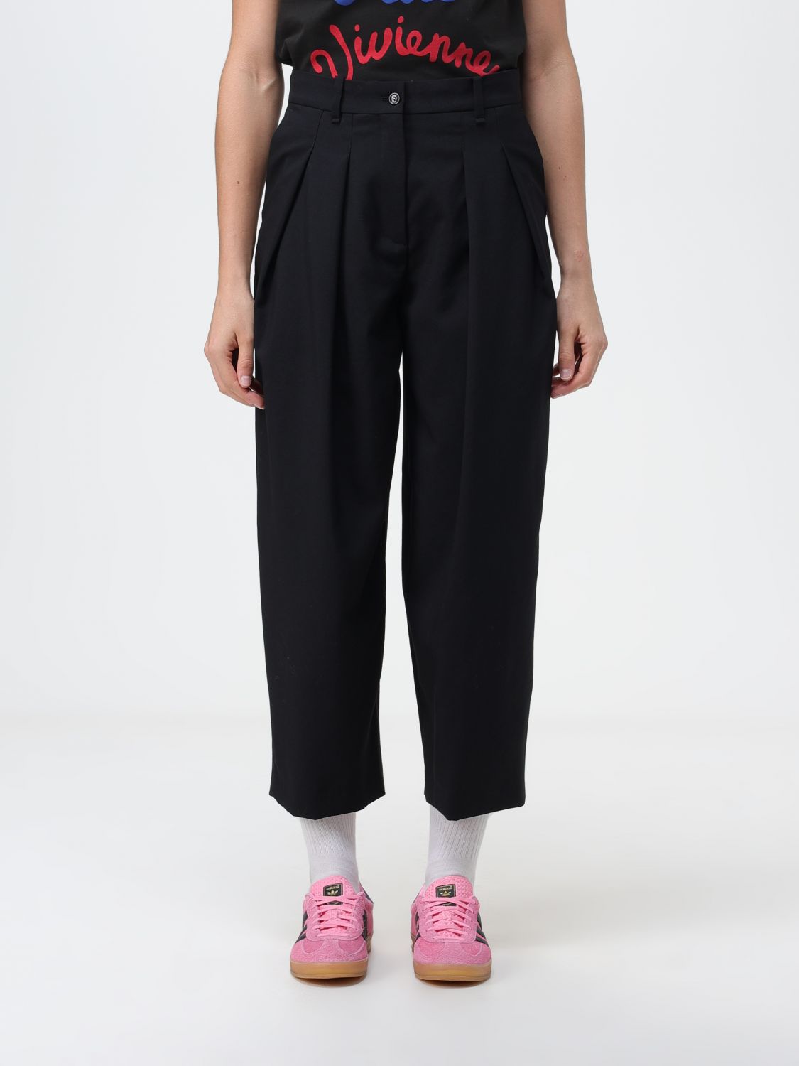 Kenzo Trousers KENZO Woman colour Black